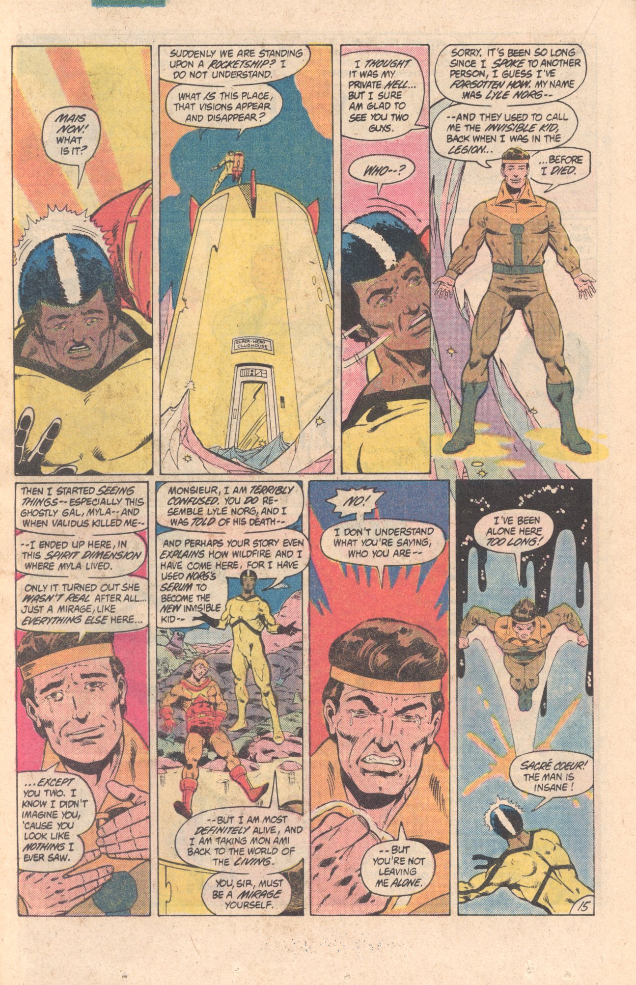 Read online Legion of Super-Heroes (1980) comic -  Issue #299 - 16