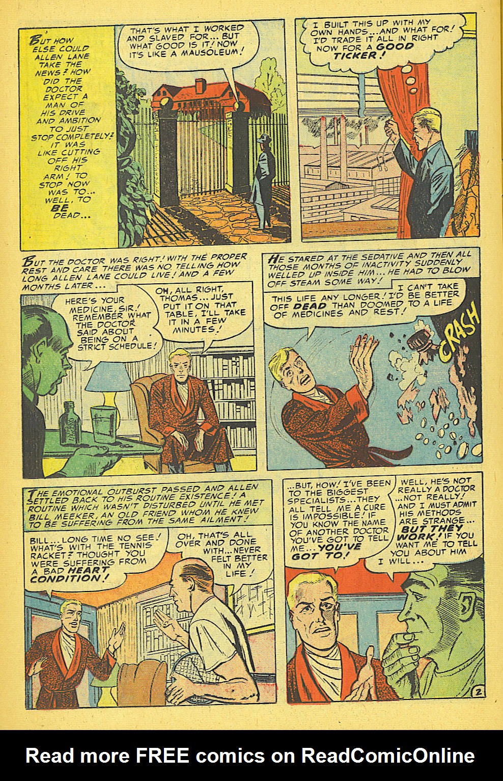 Read online Weird Mysteries (1952) comic -  Issue #8 - 21