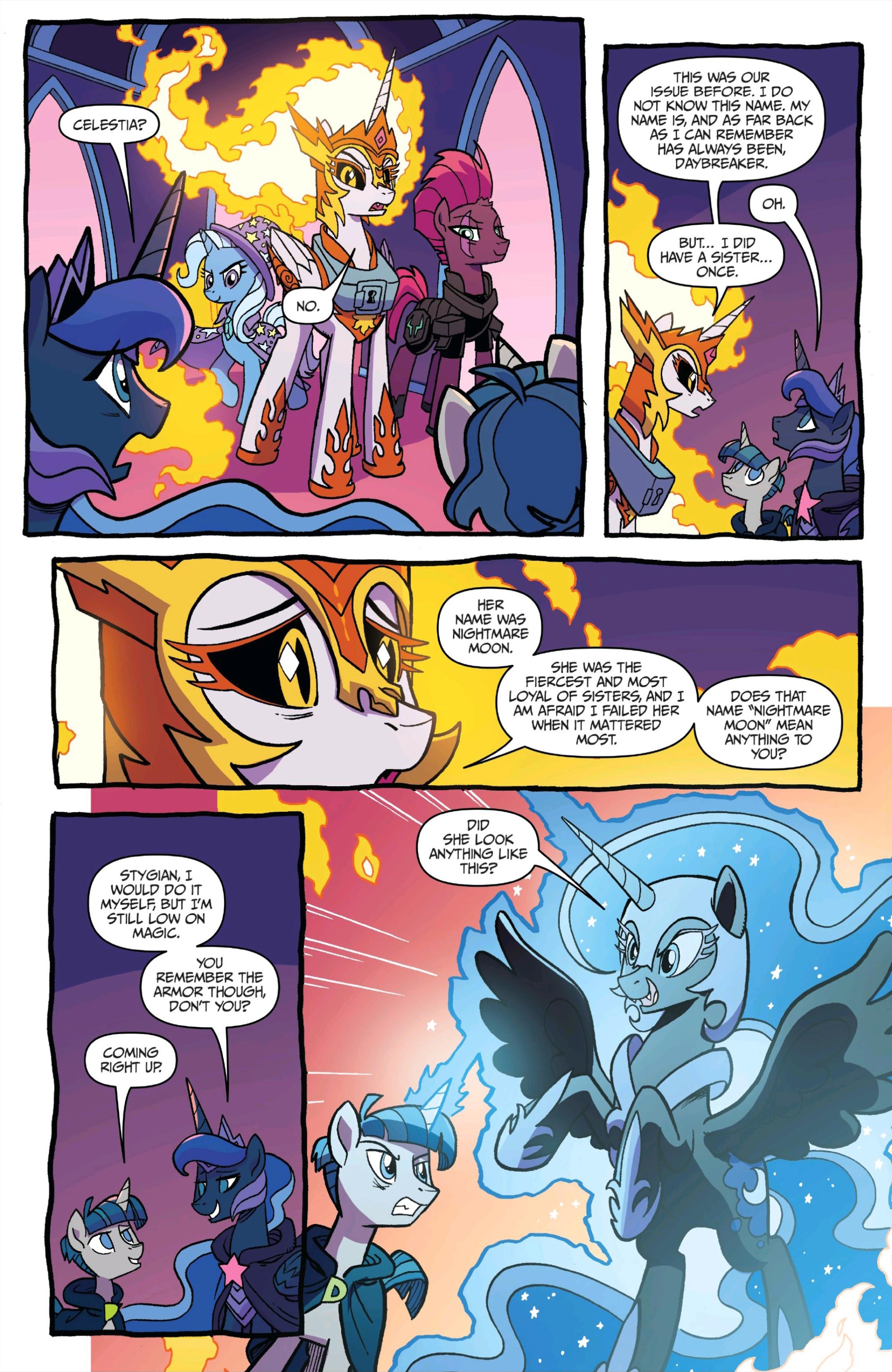 Read online My Little Pony: Nightmare Knights comic -  Issue #5 - 5