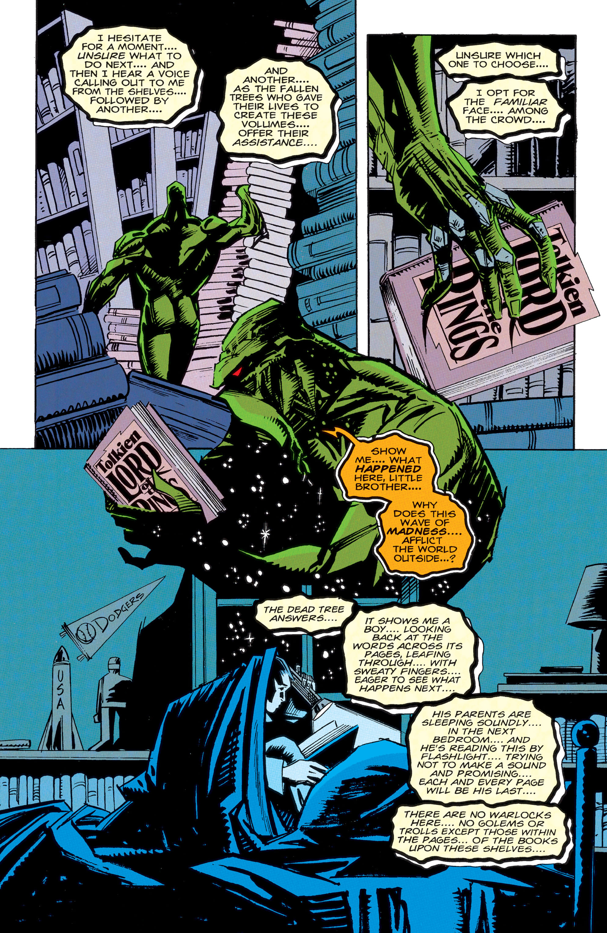 Read online Swamp Thing (1982) comic -  Issue # _TPB - Trial by Fire - 93