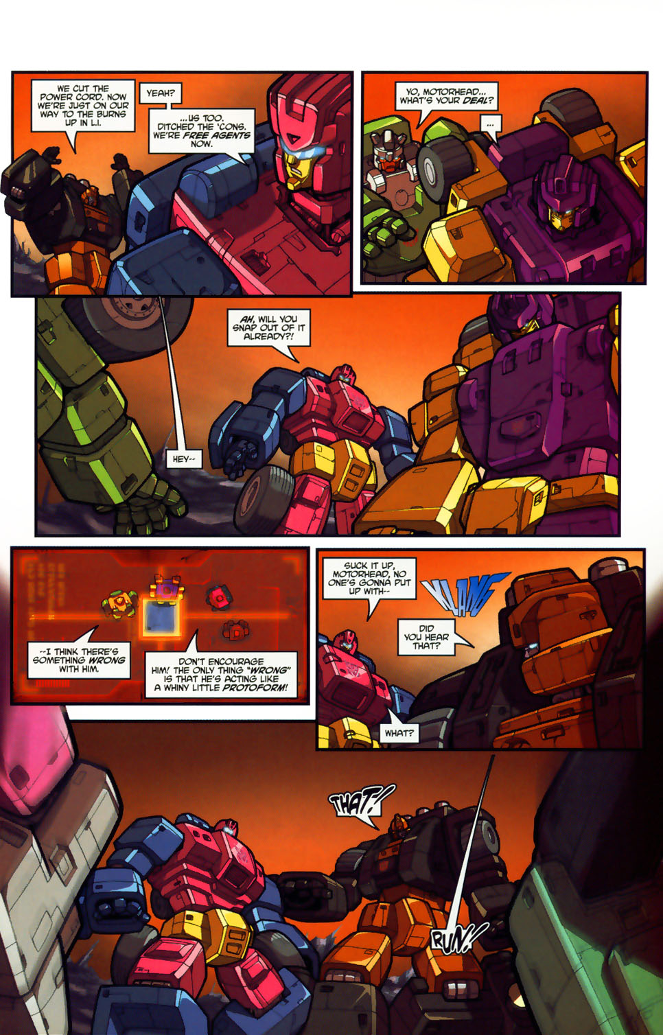 Read online Transformers: Micromasters comic -  Issue #1 - 23