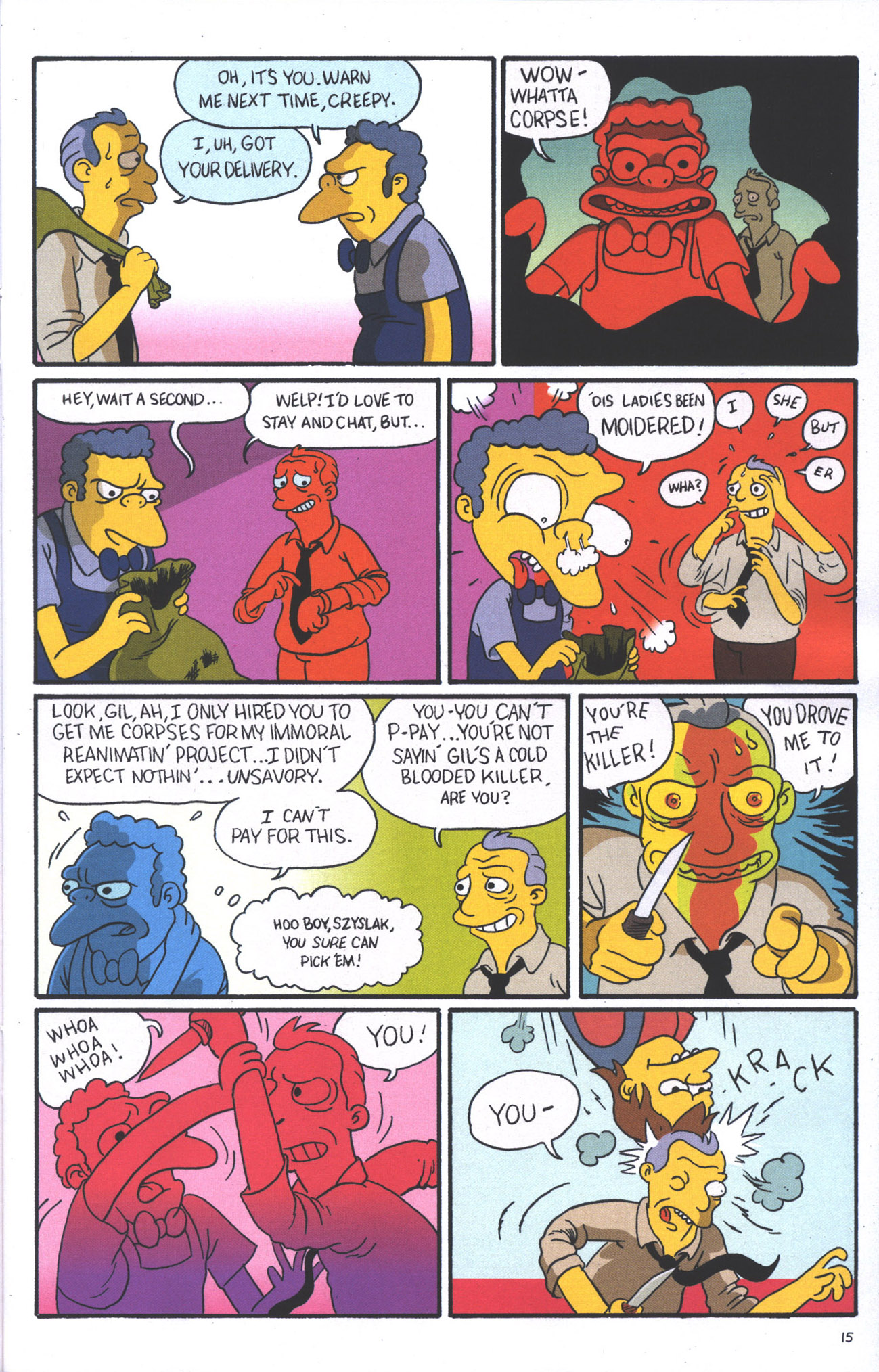 Read online Treehouse of Horror comic -  Issue #15 - 18