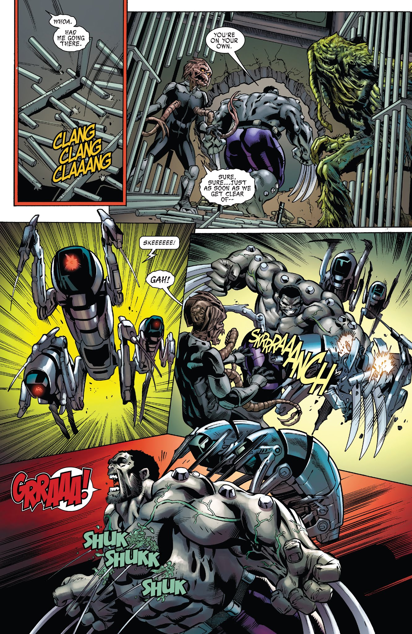 Read online Weapon H comic -  Issue #5 - 14