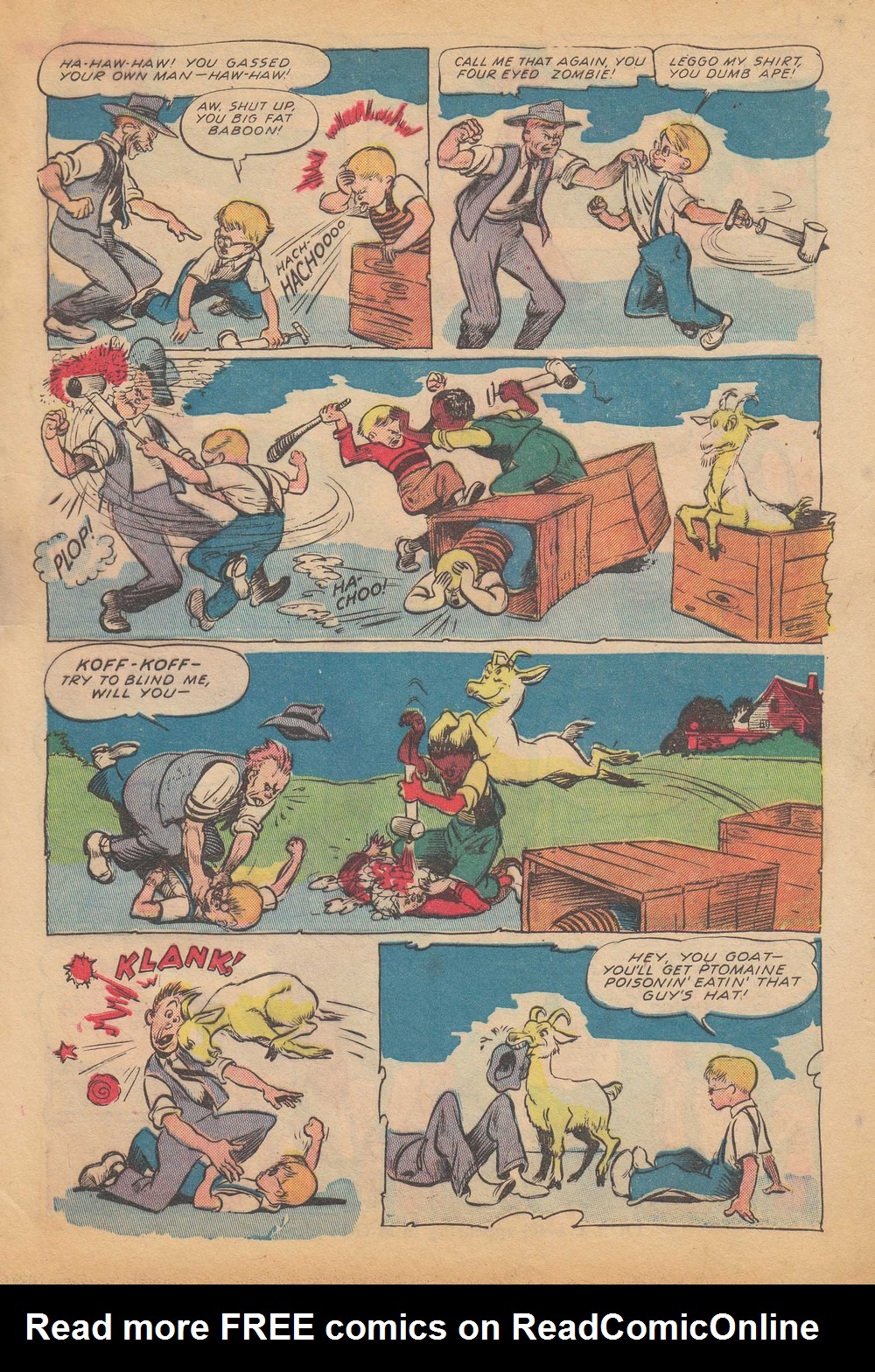 Read online Our Gang Comics comic -  Issue #13 - 13
