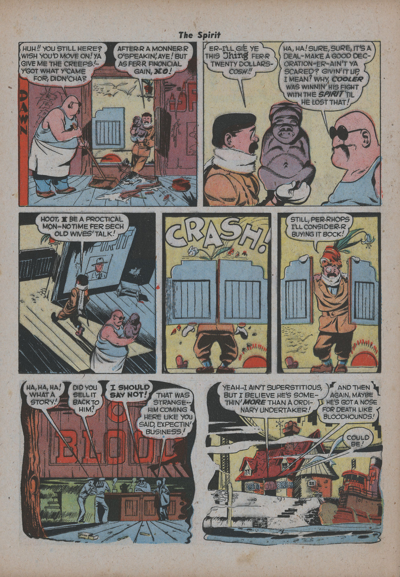 Read online The Spirit (1944) comic -  Issue #18 - 17