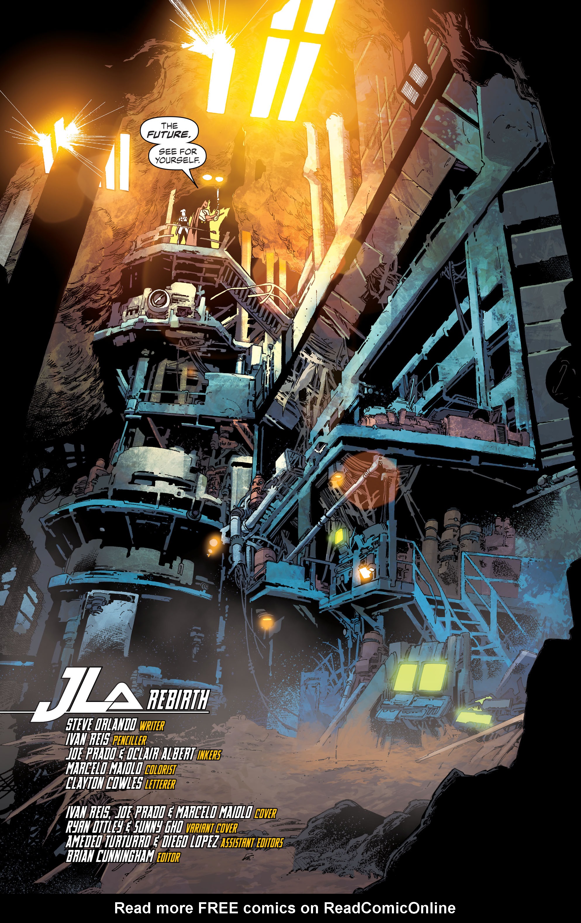 Read online Justice League of America: Rebirth comic -  Issue # Full - 5