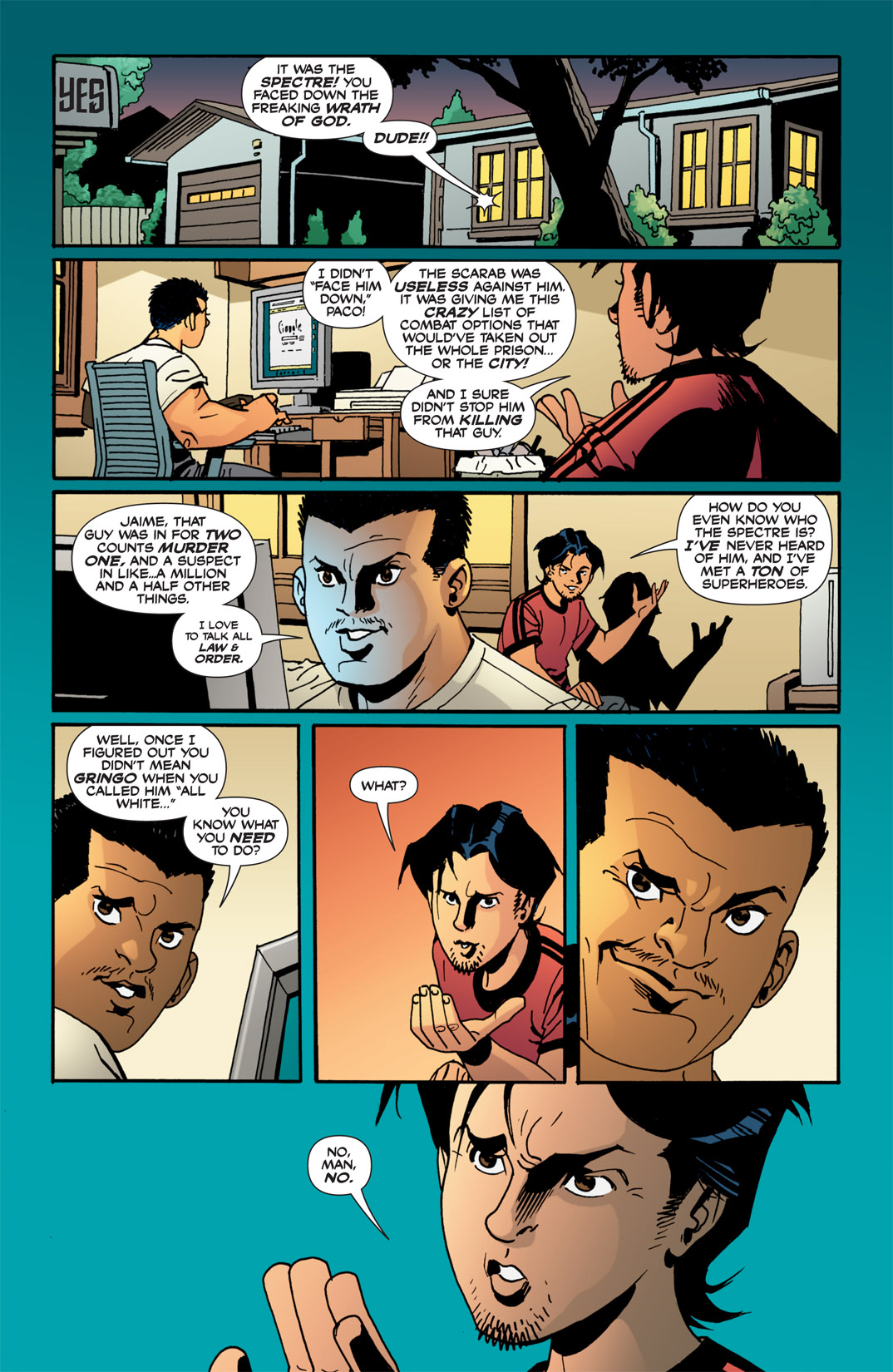 Read online Blue Beetle (2006) comic -  Issue #21 - 10