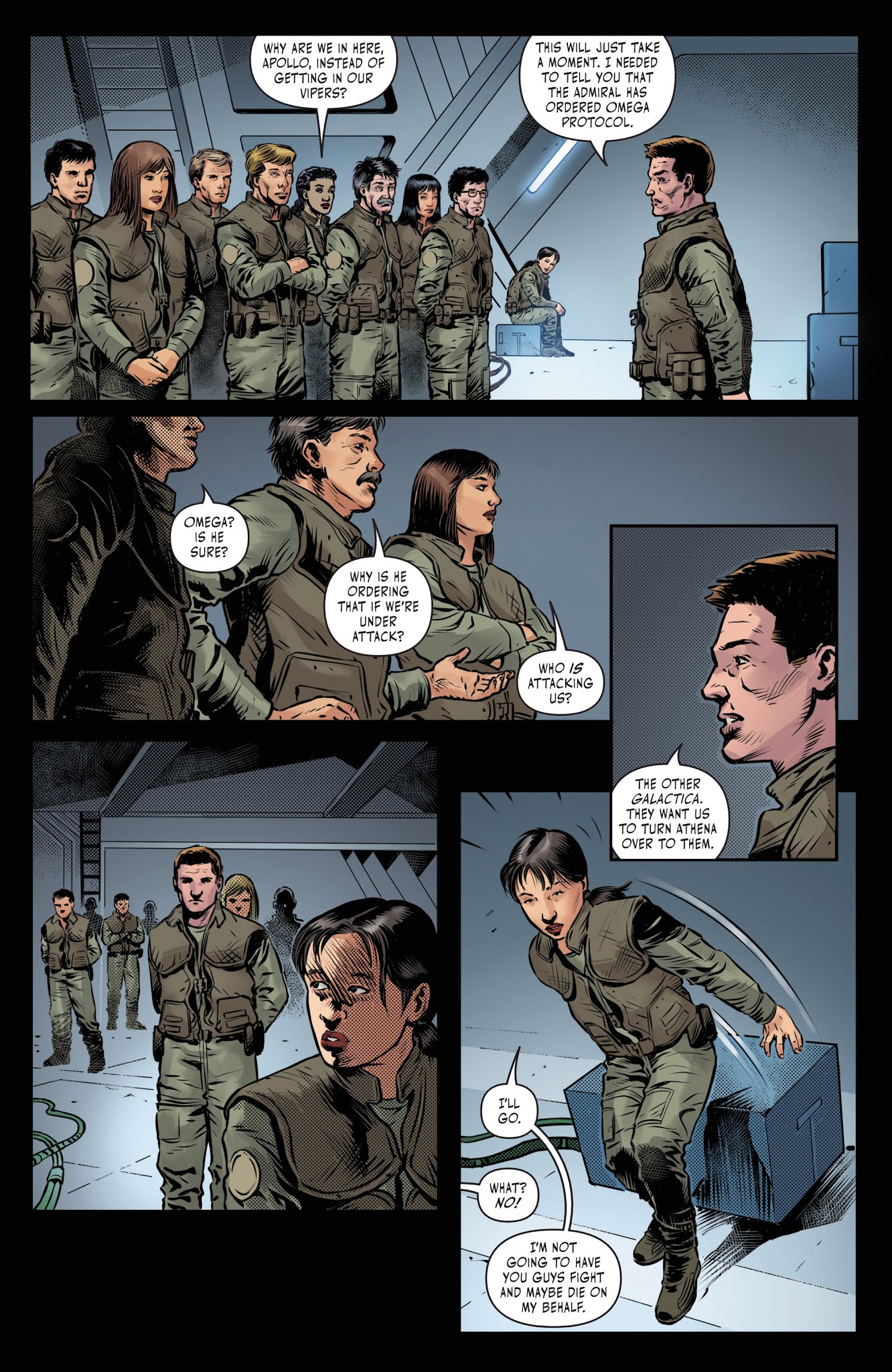 Read online Battlestar Galactica BSG vs. BSG comic -  Issue # _TPB (Part 2) - 9