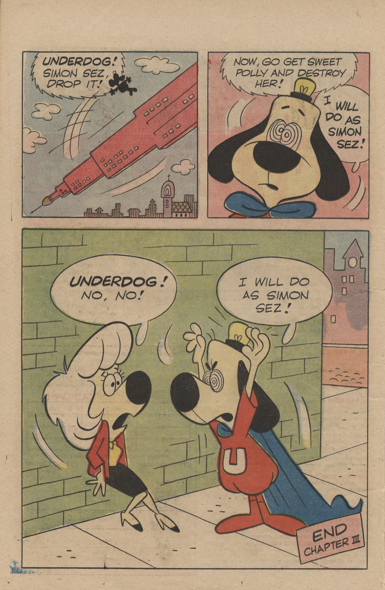 Read online Underdog (1970) comic -  Issue #8 - 24