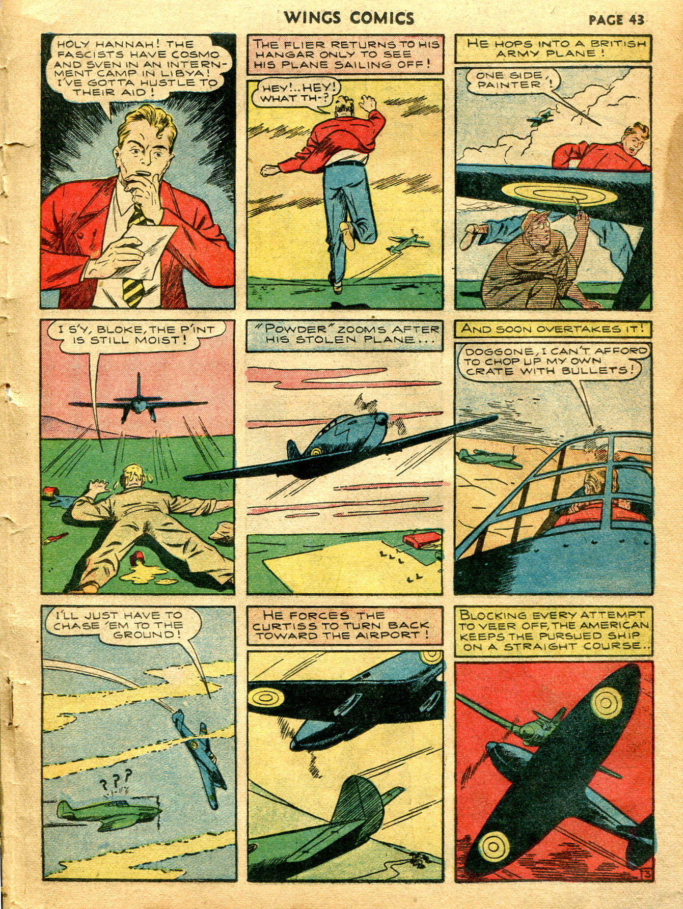 Read online Wings Comics comic -  Issue #5 - 45