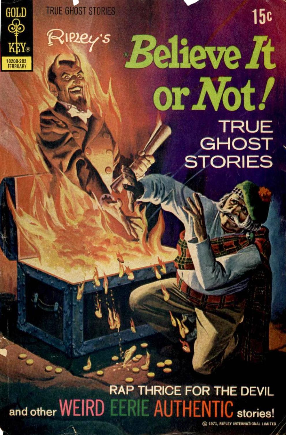 Read online Ripley's Believe it or Not! (1965) comic -  Issue #31 - 1