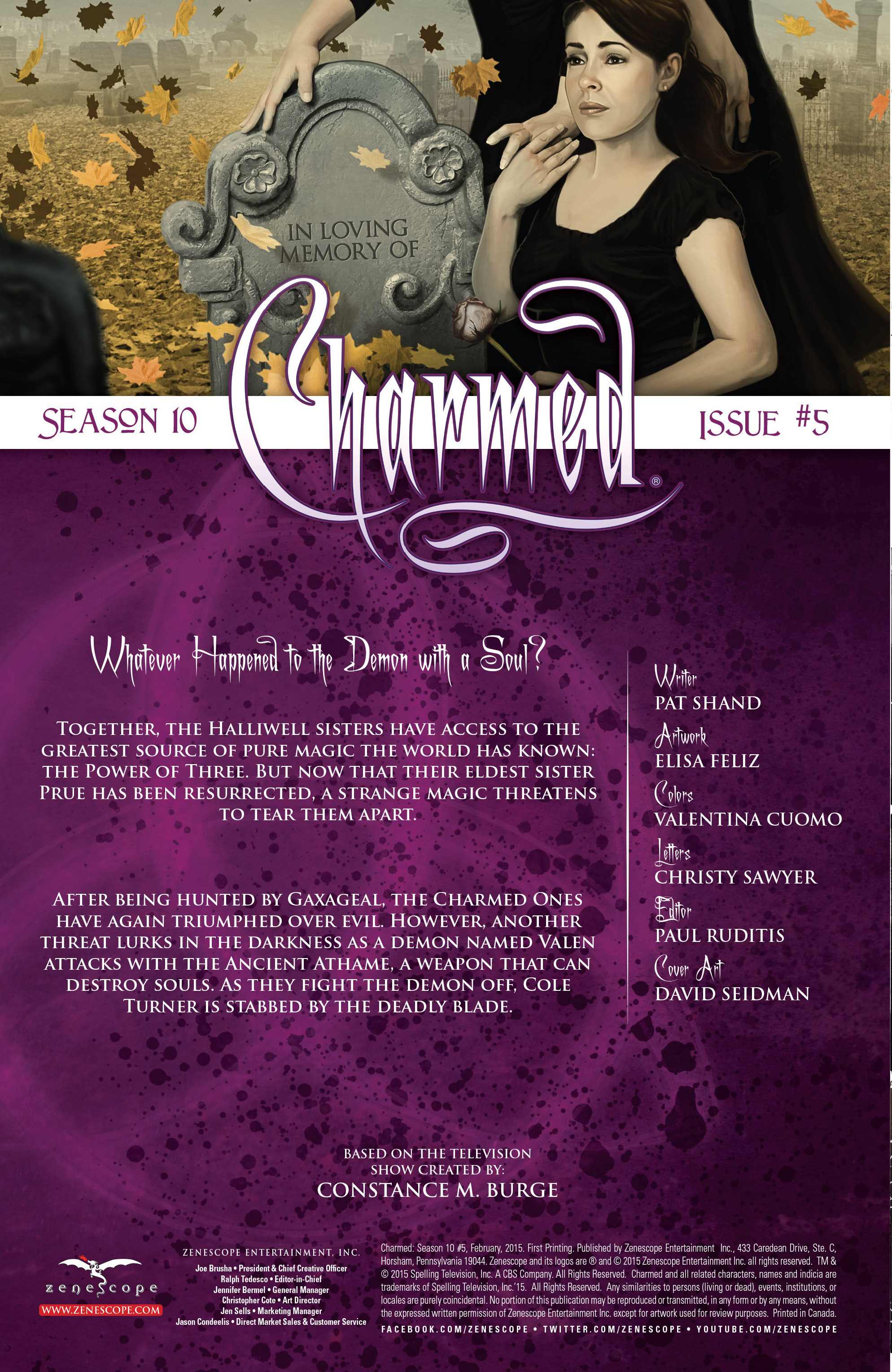 Read online Charmed Season 10 comic -  Issue #5 - 2