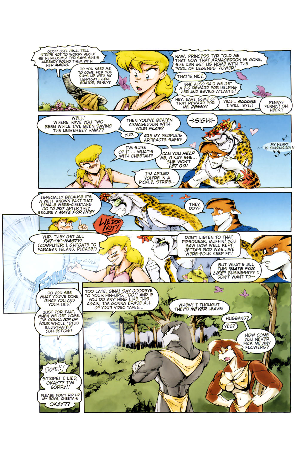 Read online Gold Digger Color Remix comic -  Issue #4 - 33