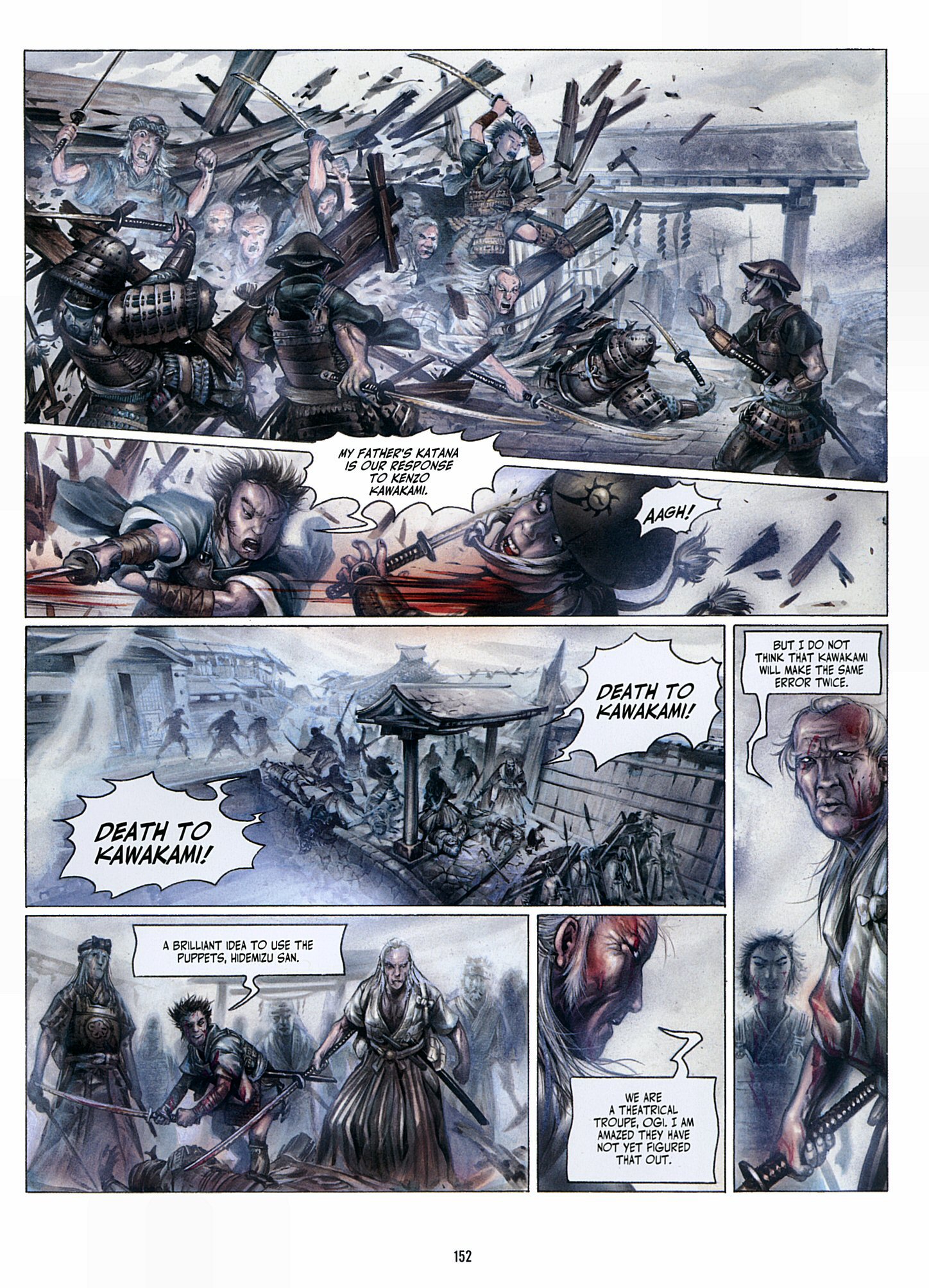 Read online Legend of the Scarlet Blades comic -  Issue # TPB - 153