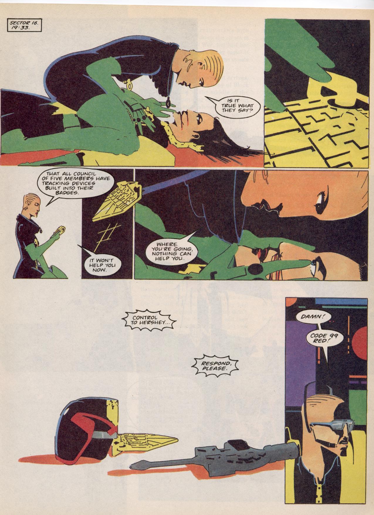 Read online Judge Dredd Megazine (vol. 3) comic -  Issue #10 - 21