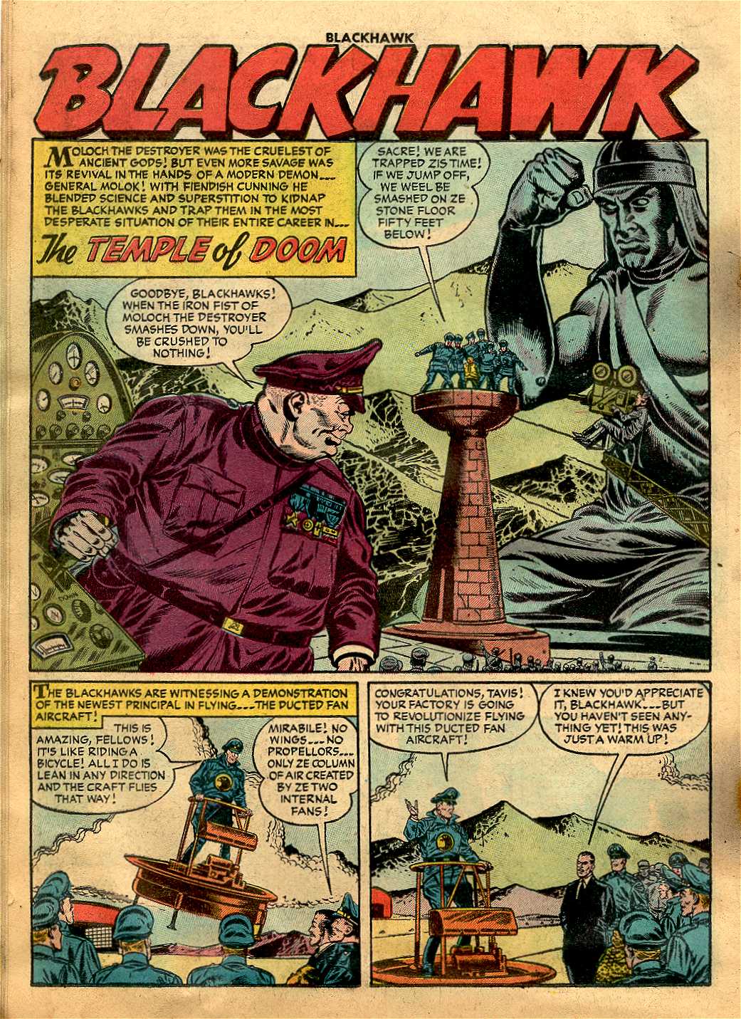 Read online Blackhawk (1957) comic -  Issue #98 - 17