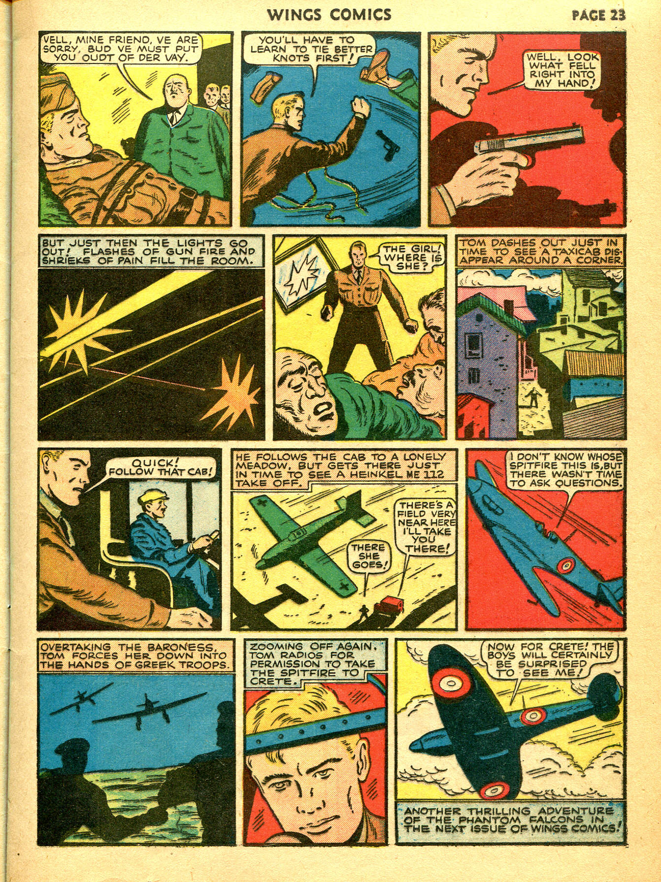 Read online Wings Comics comic -  Issue #7 - 25