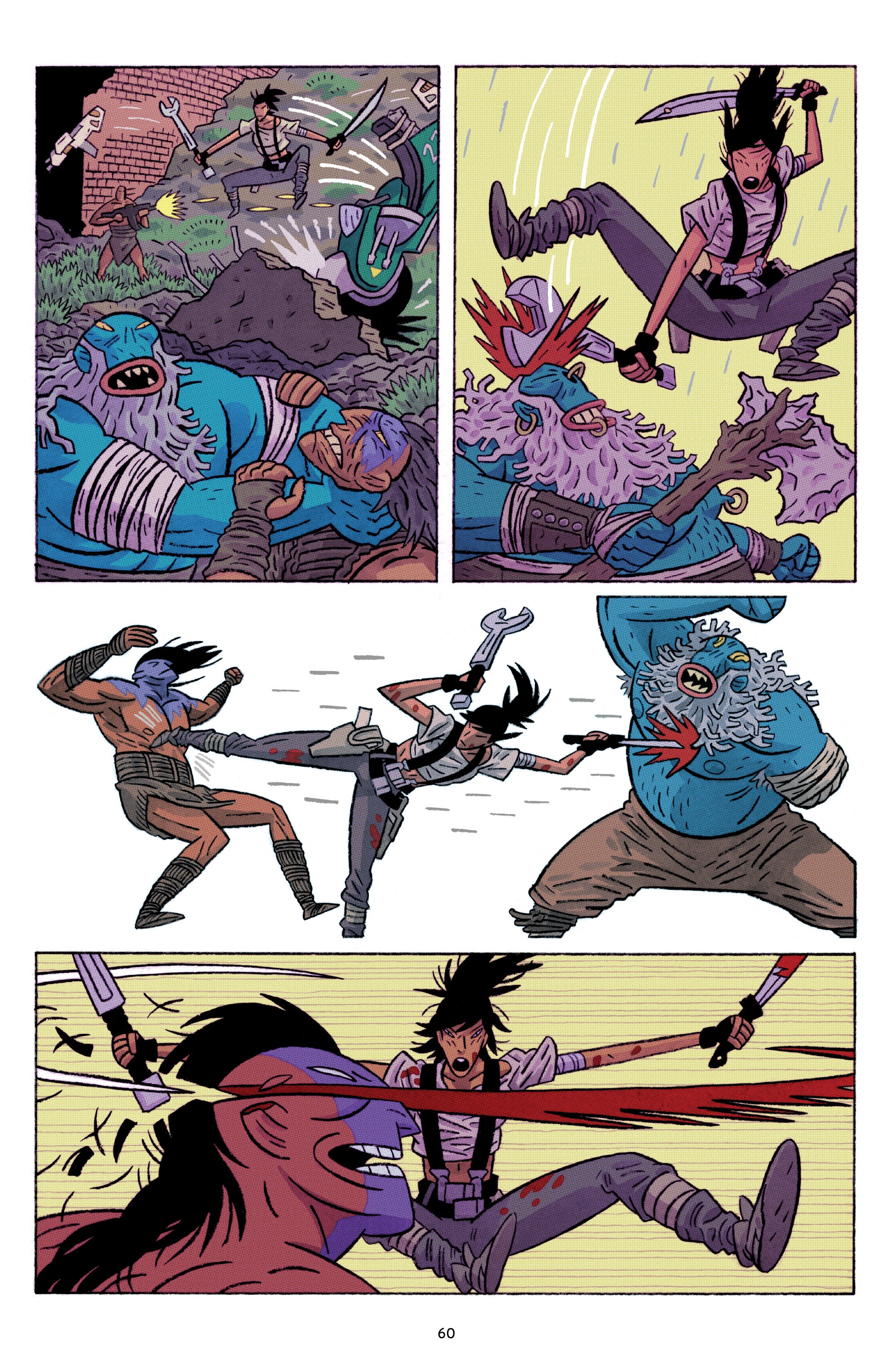 Read online ApocalyptiGirl: An Aria for the End Times (2020) comic -  Issue # TPB - 62