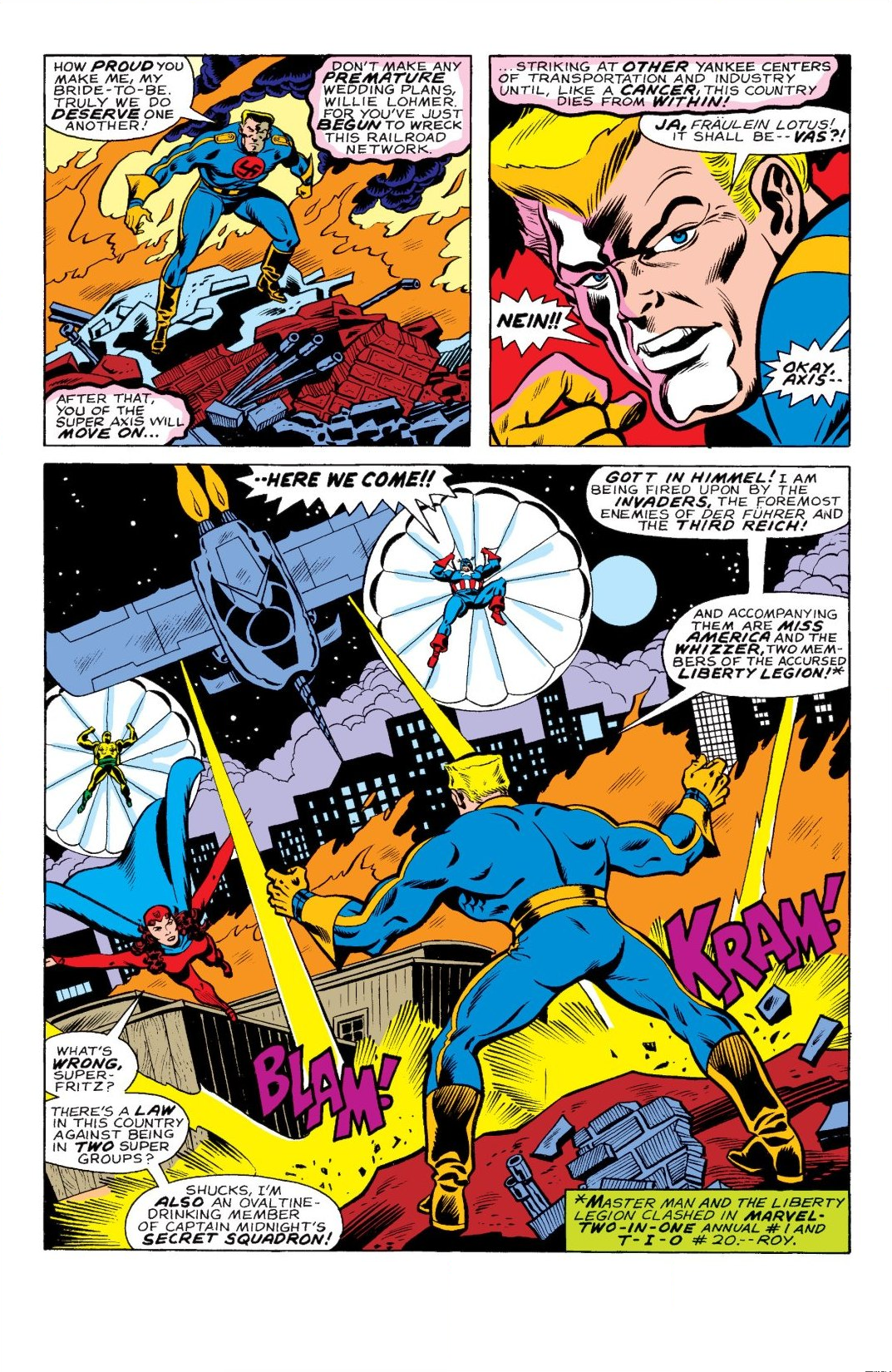 Read online The Invaders Classic comic -  Issue # TPB 2 (Part 4) - 21