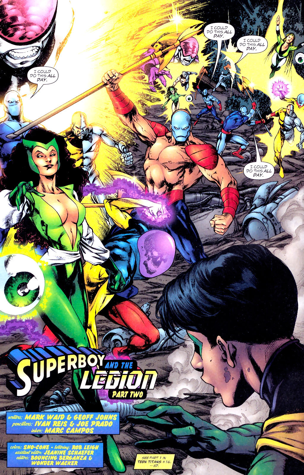 Read online Teen Titans/Legion Special comic -  Issue # Full - 5