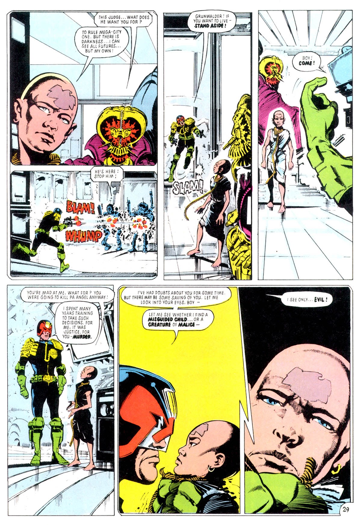 Read online Judge Dredd: The Judge Child Quest comic -  Issue #5 - 33
