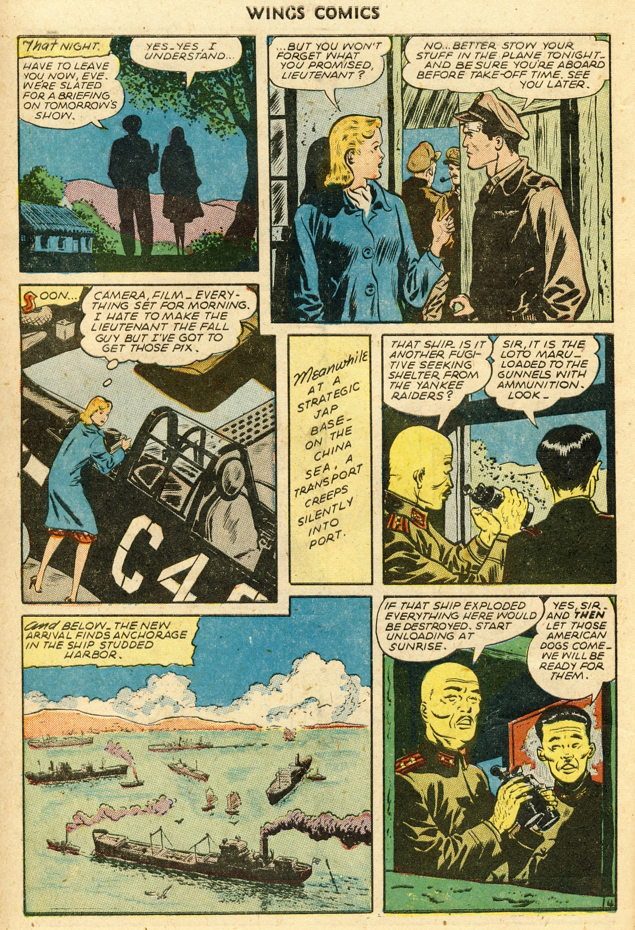 Read online Wings Comics comic -  Issue #61 - 6