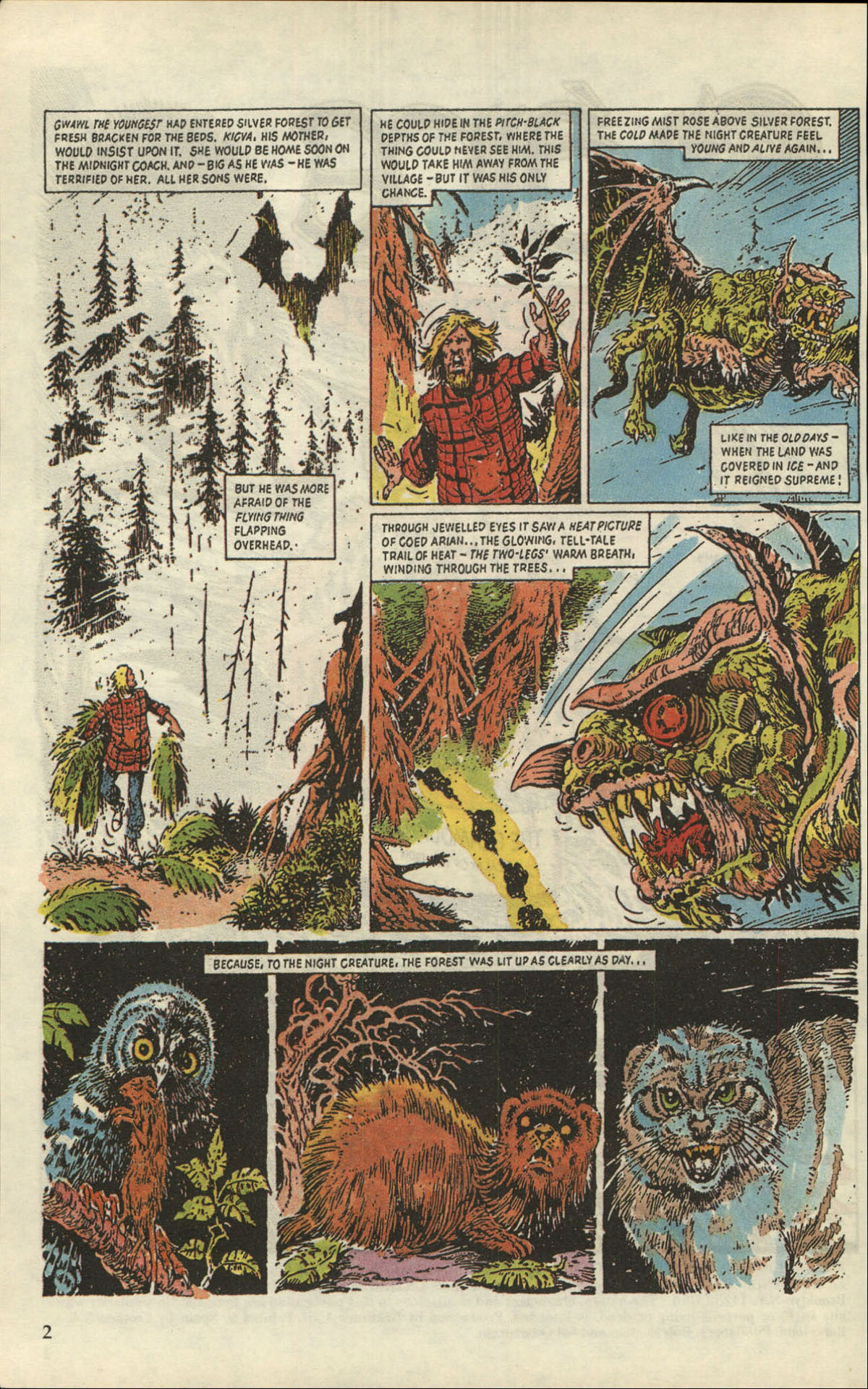 Read online Slaine The Berserker comic -  Issue #4 - 4