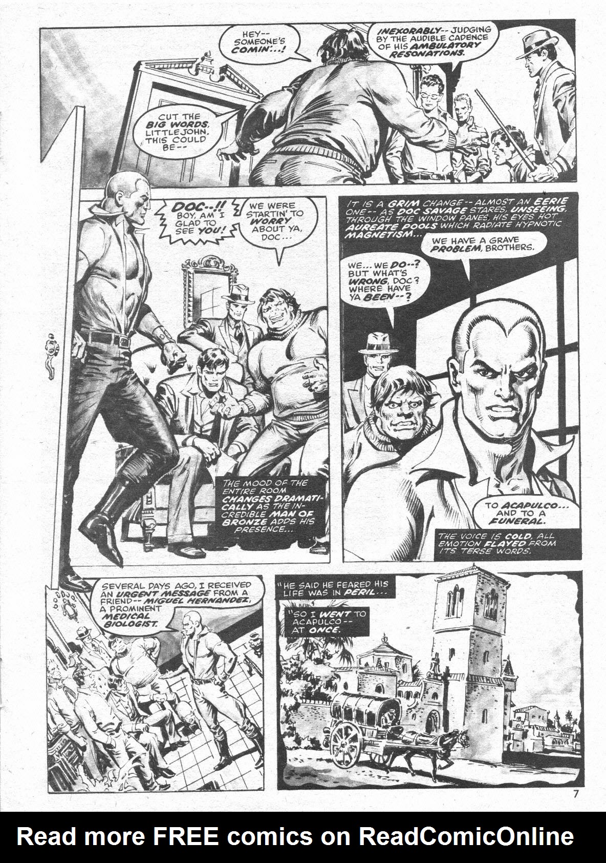 Read online Doc Savage (1975) comic -  Issue #8 - 7