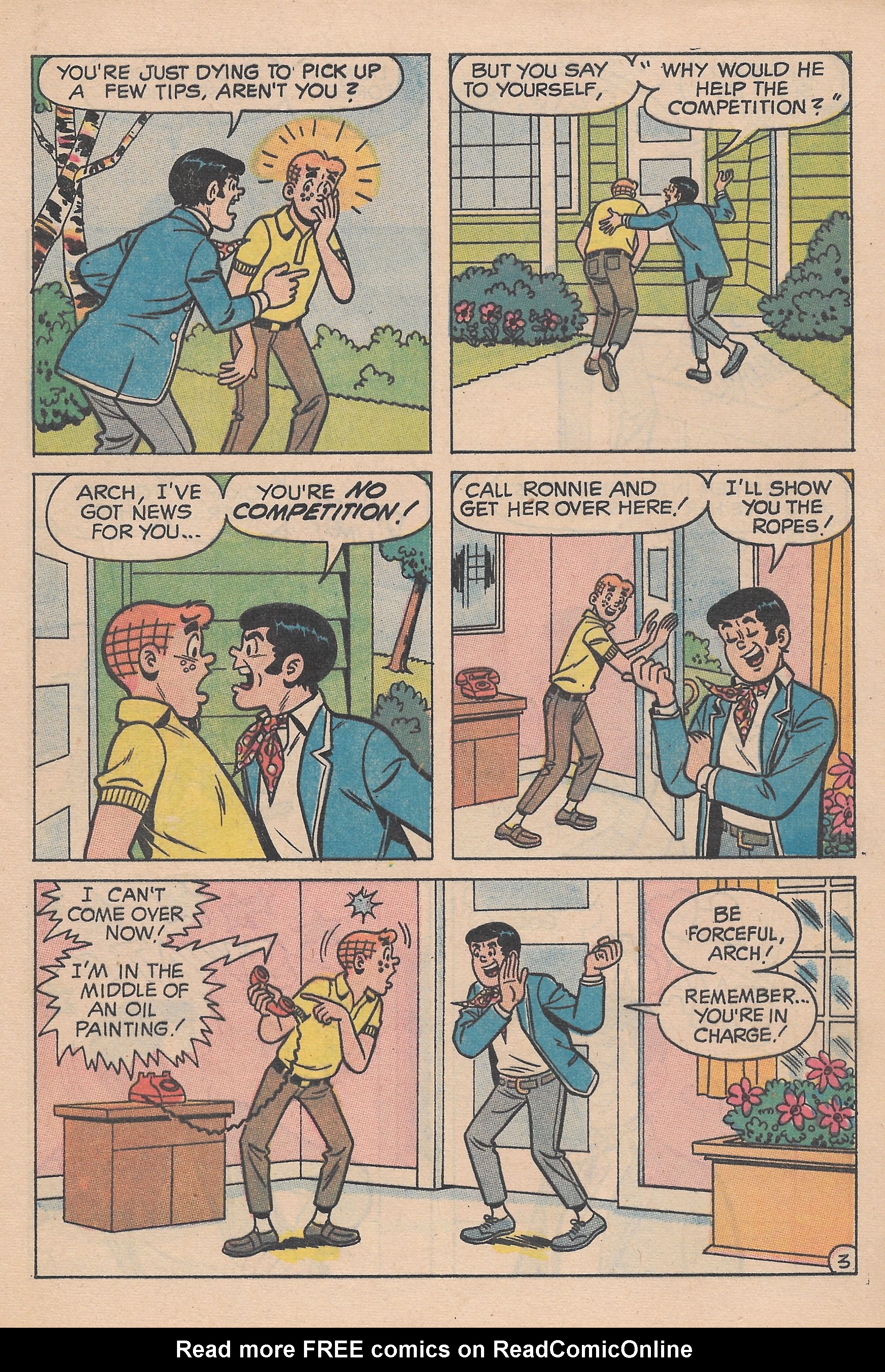Read online Reggie and Me (1966) comic -  Issue #39 - 5