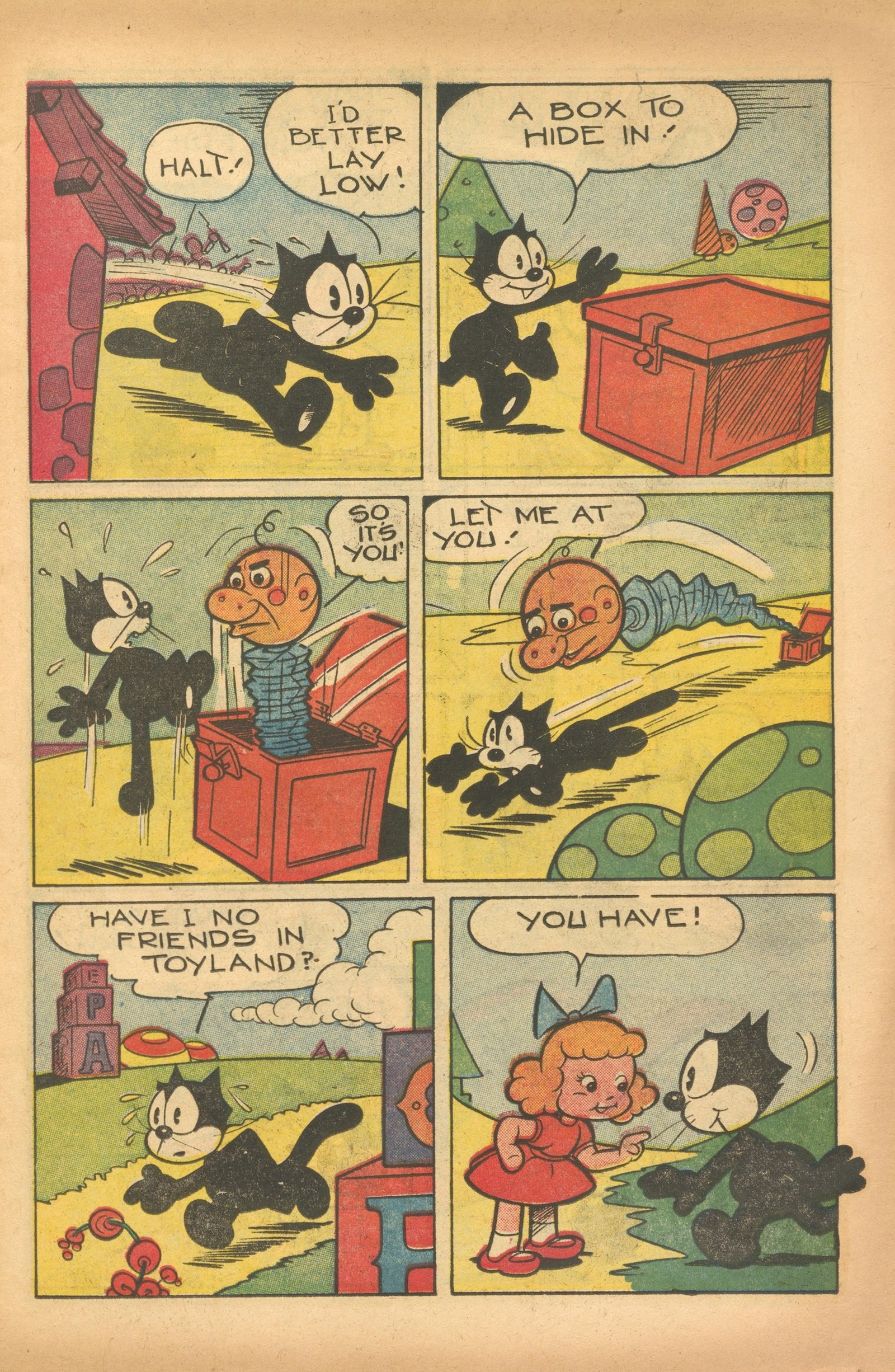 Read online Felix the Cat (1951) comic -  Issue #27 - 11