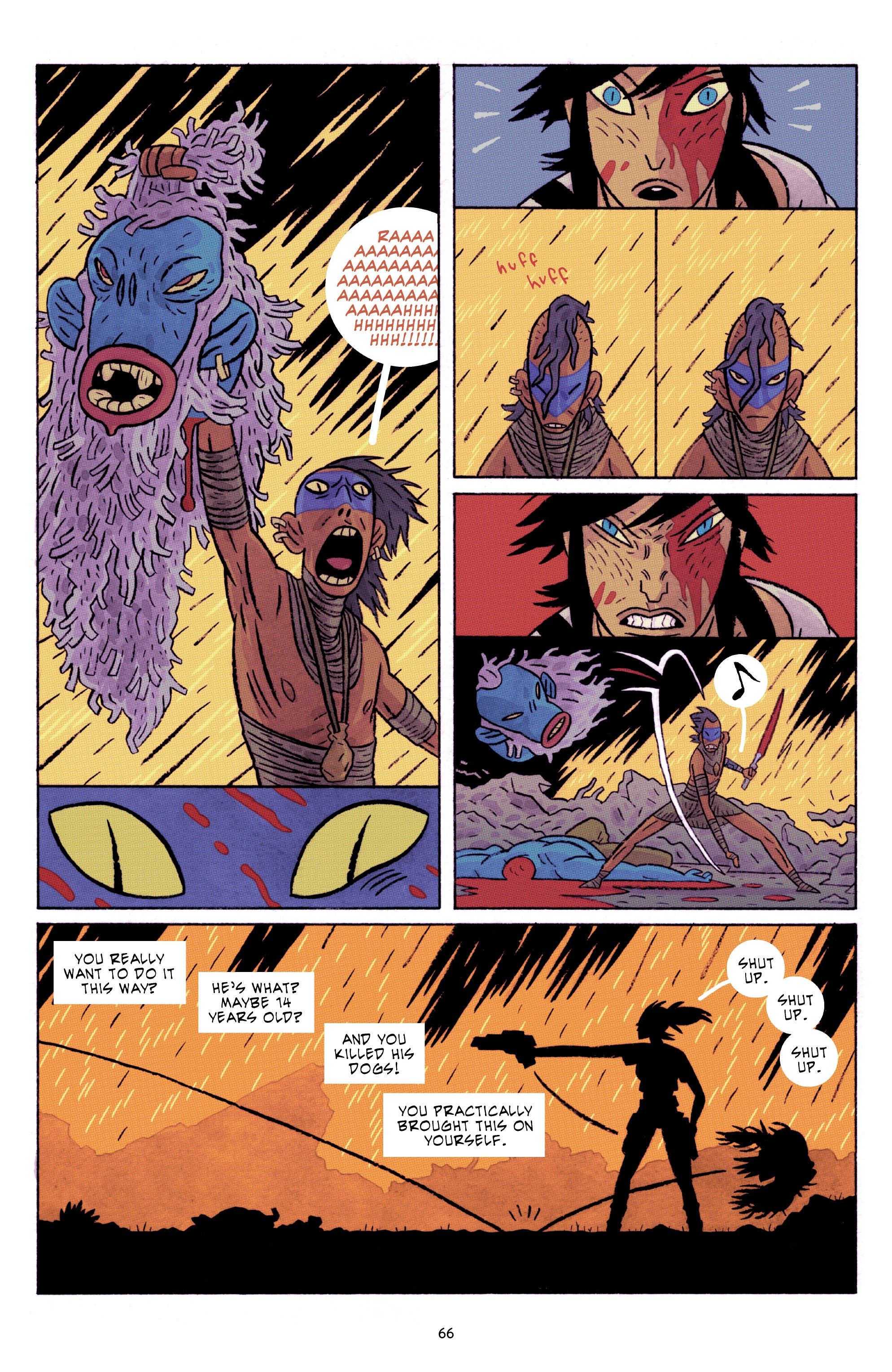 Read online ApocalyptiGirl: An Aria for the End Times (2020) comic -  Issue # TPB - 68