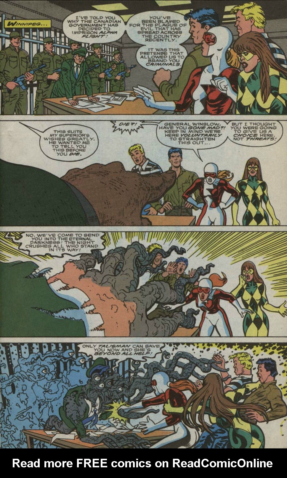 Read online Alpha Flight (1983) comic -  Issue #83 - 2