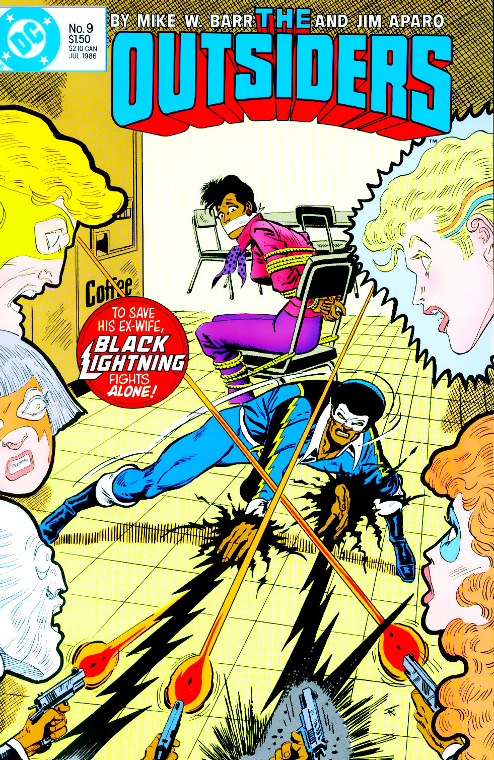 Read online The Outsiders (1985) comic -  Issue #9 - 1