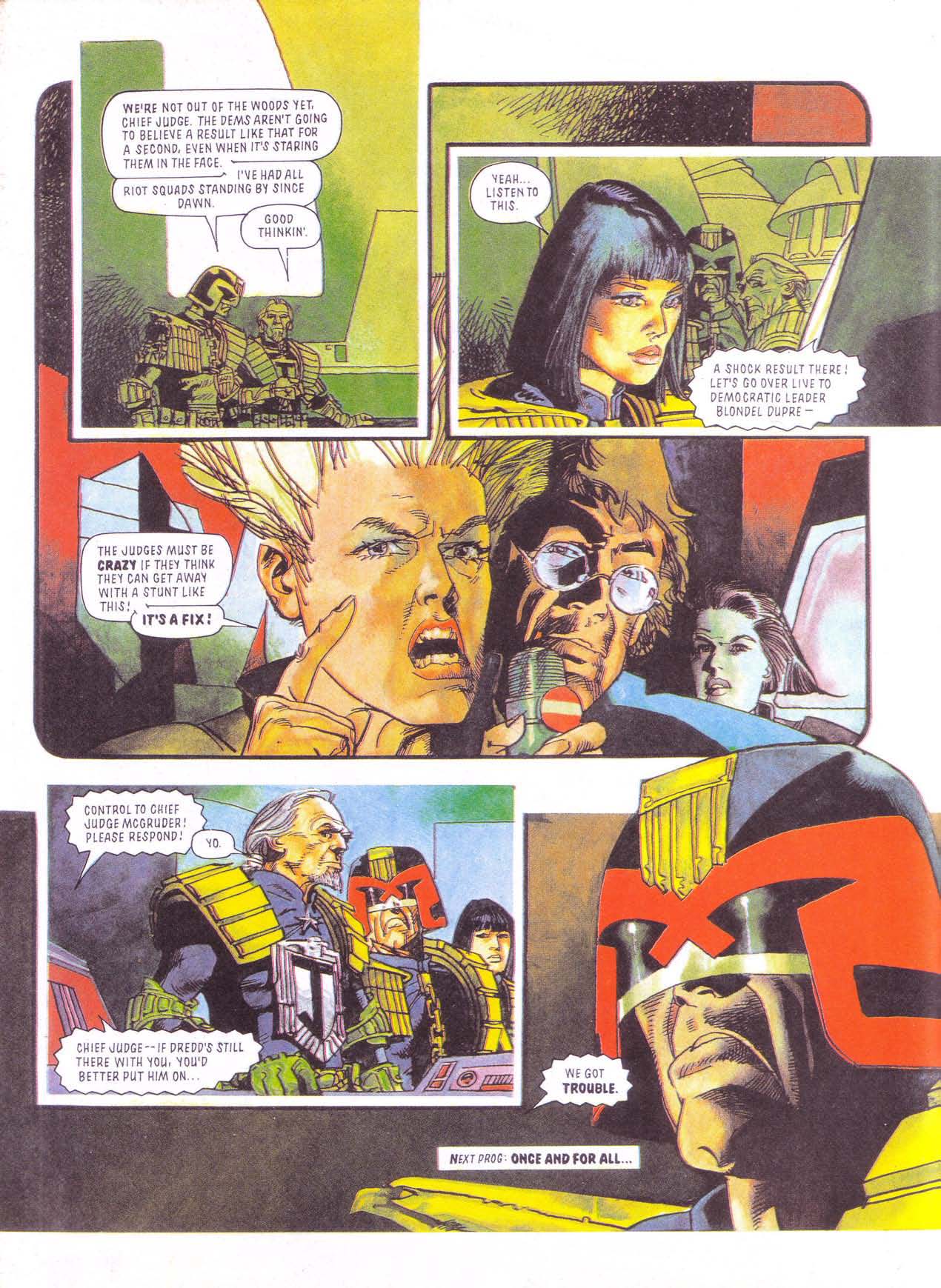 Read online Judge Dredd [Collections - Hamlyn | Mandarin] comic -  Issue # TPB Justice One - 74