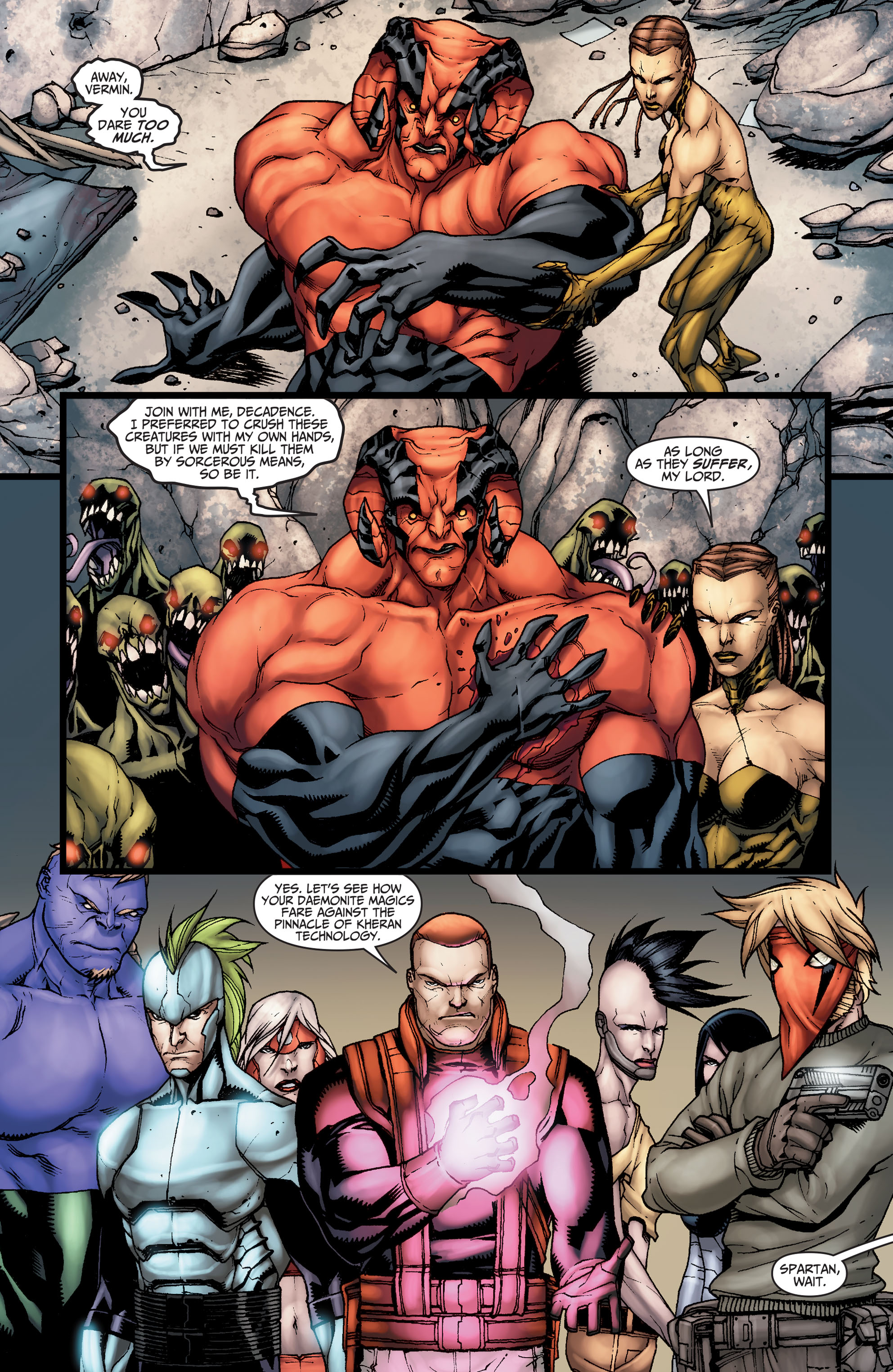 Read online WildCats (2008) comic -  Issue #7 - 12