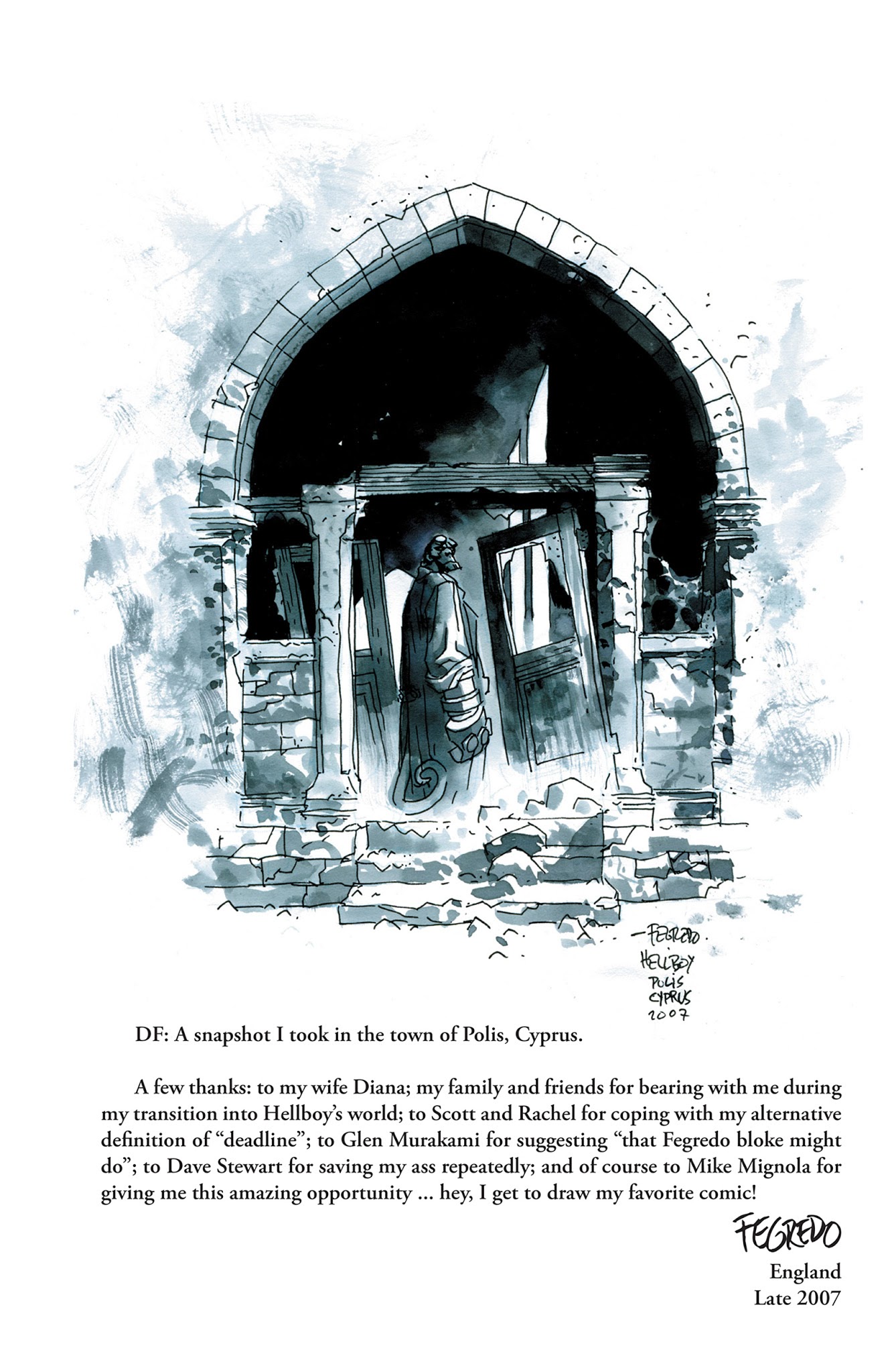 Read online Hellboy: Darkness Calls comic -  Issue # TPB - 192