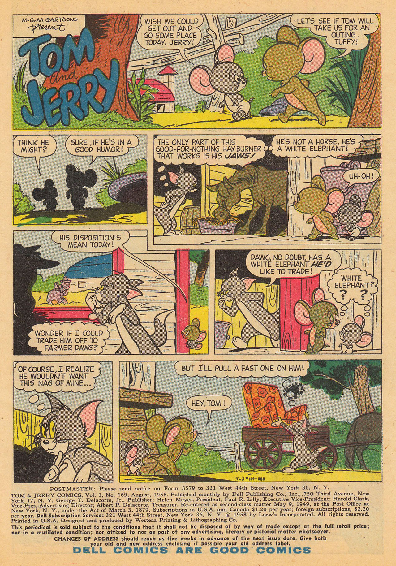 Read online Tom & Jerry Comics comic -  Issue #169 - 3