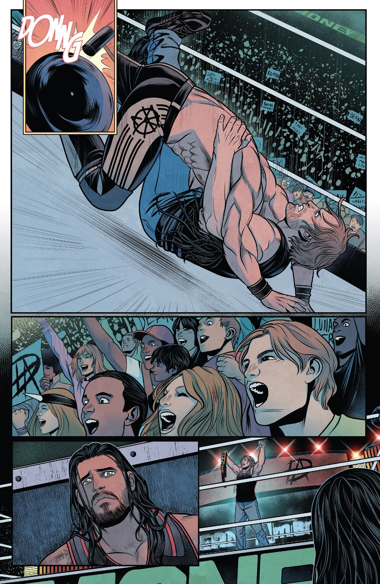 Read online WWE comic -  Issue #9 - 21