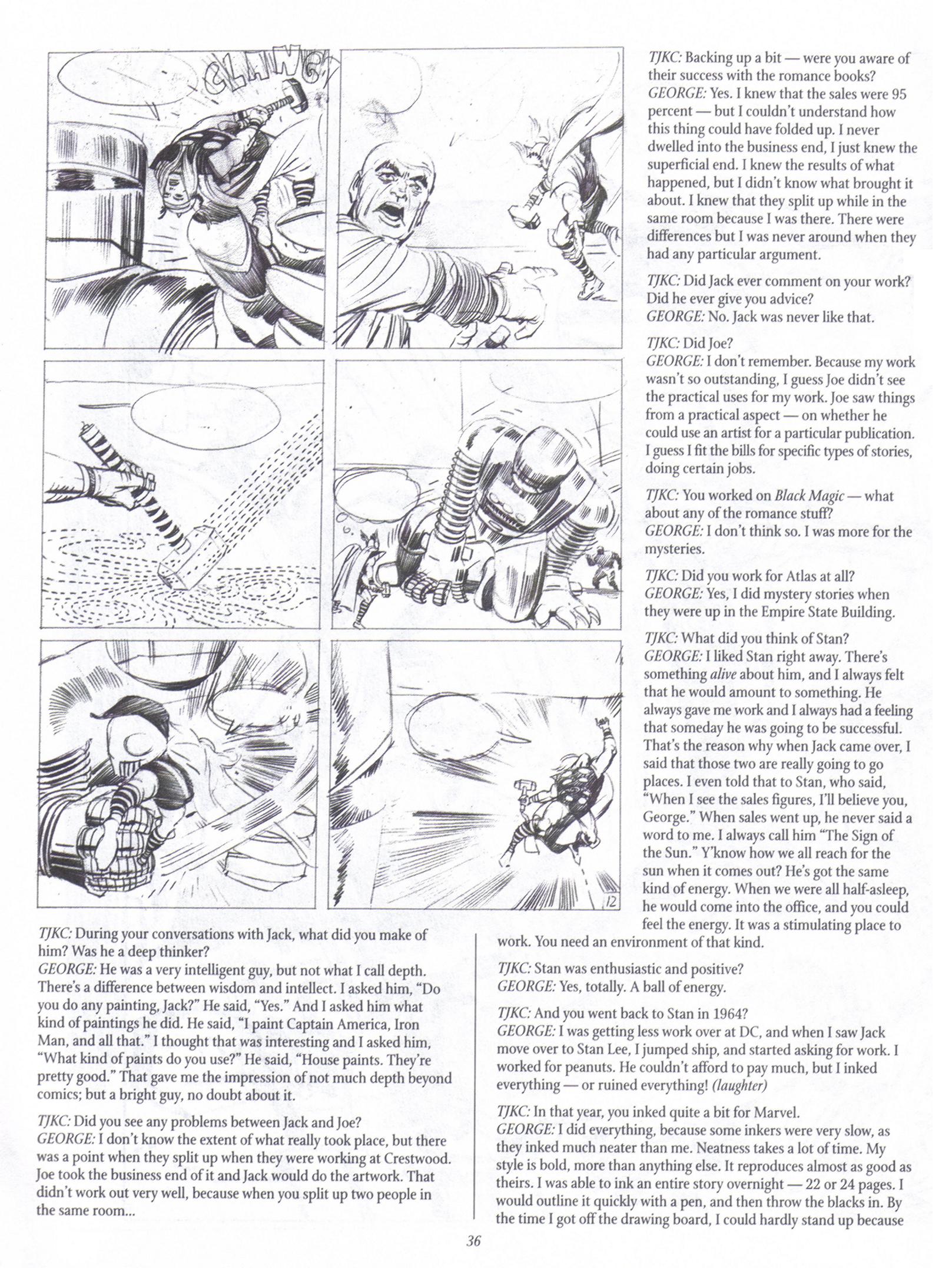 Read online The Jack Kirby Collector comic -  Issue #18 - 35