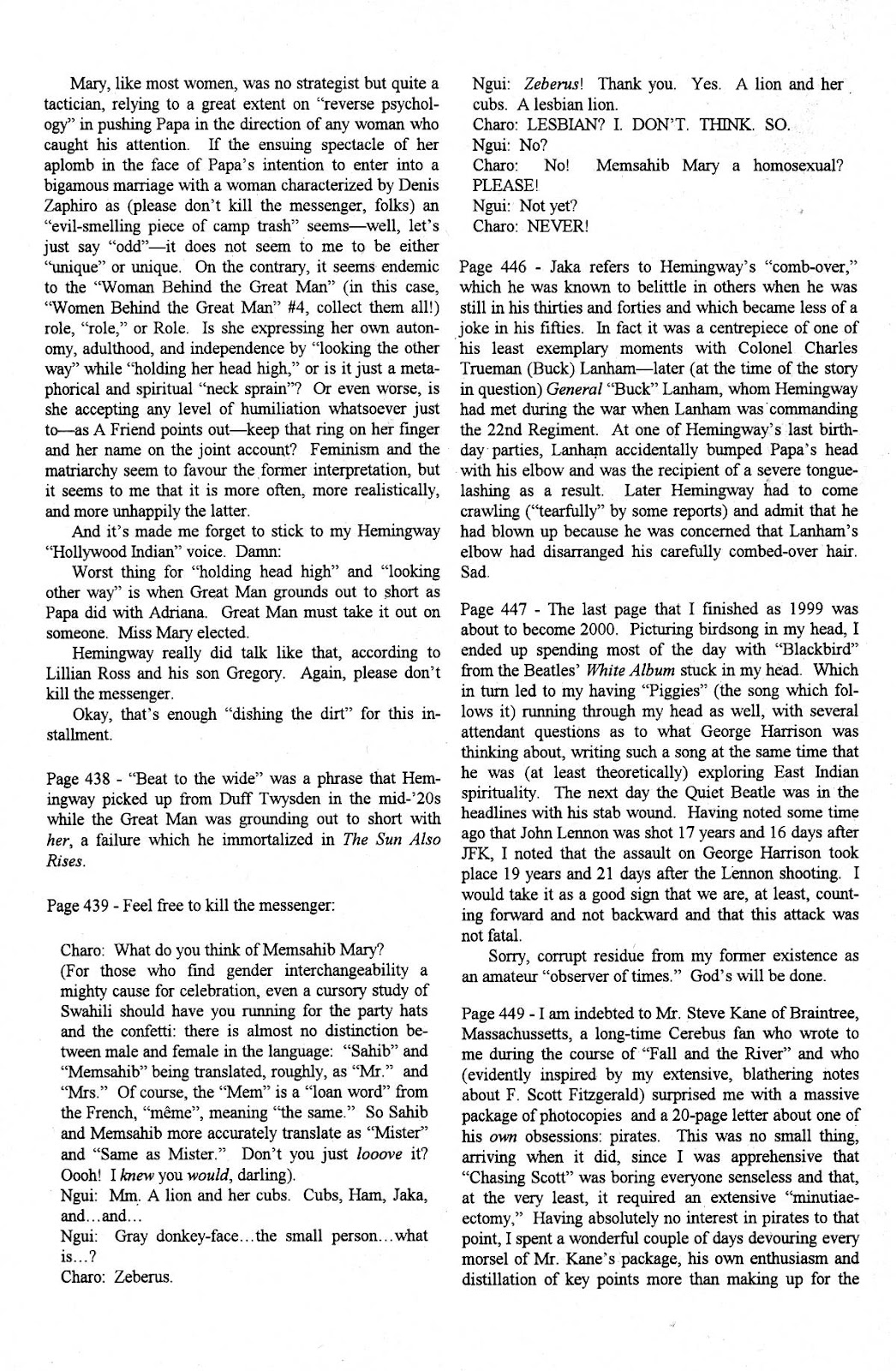 Cerebus issue 254 - Page 27