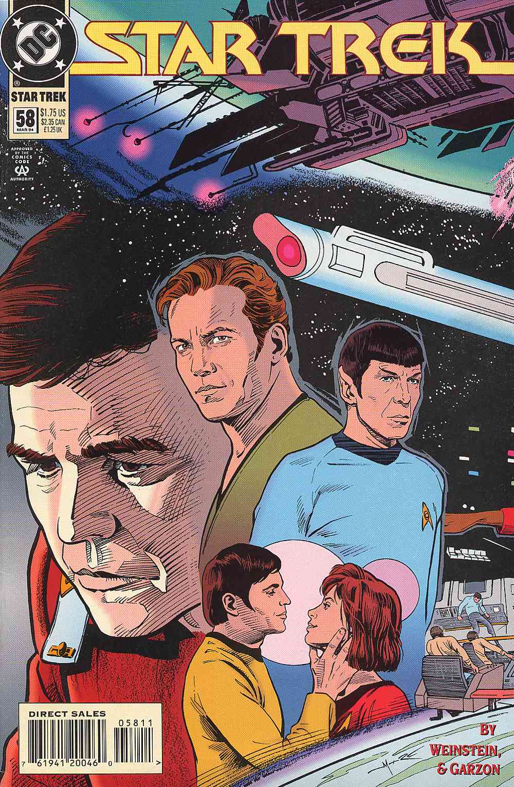 Read online Star Trek (1989) comic -  Issue #58 - 1