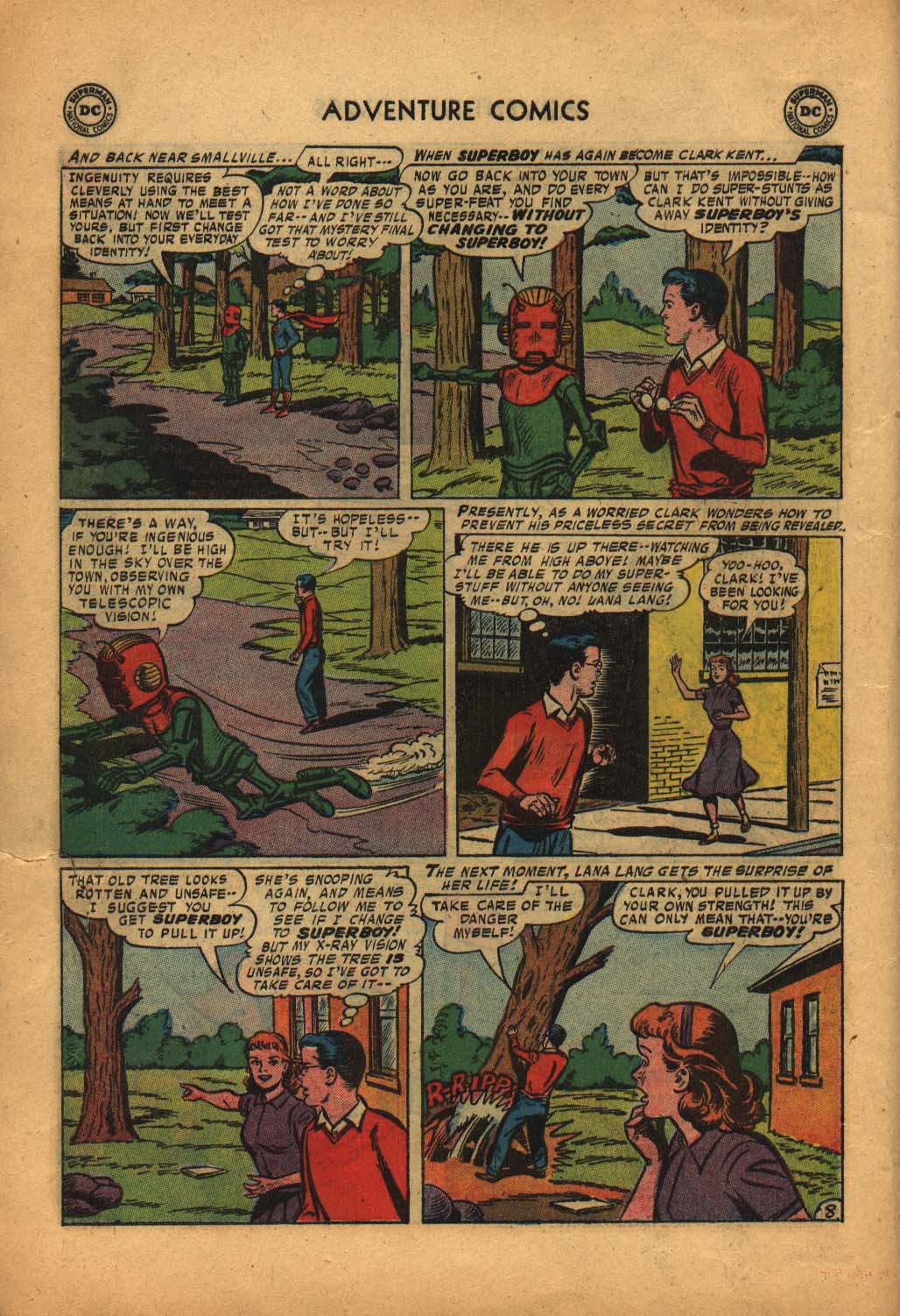 Read online Adventure Comics (1938) comic -  Issue #240 - 10
