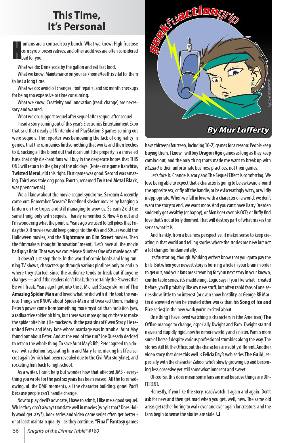 Read online Knights of the Dinner Table comic -  Issue #180 - 58