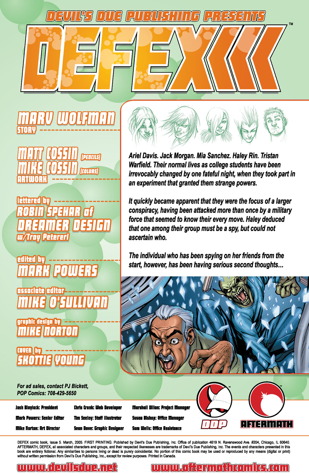 Read online Defex comic -  Issue #5 - 2