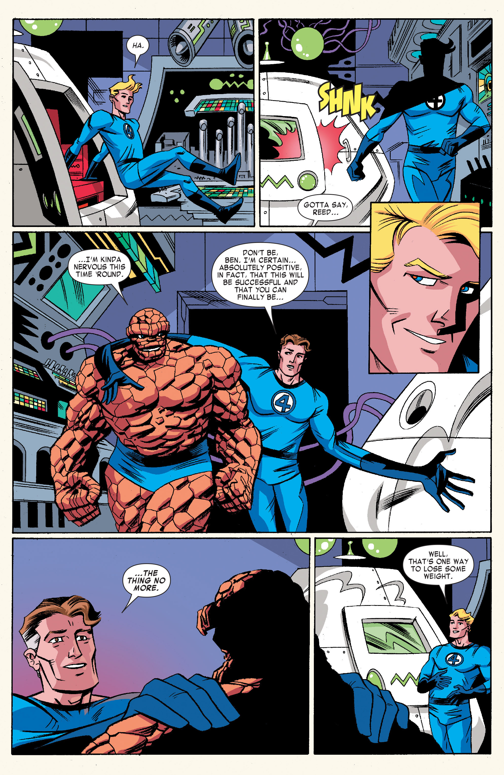 Read online Fantastic Four (2014) comic -  Issue #6 - 15