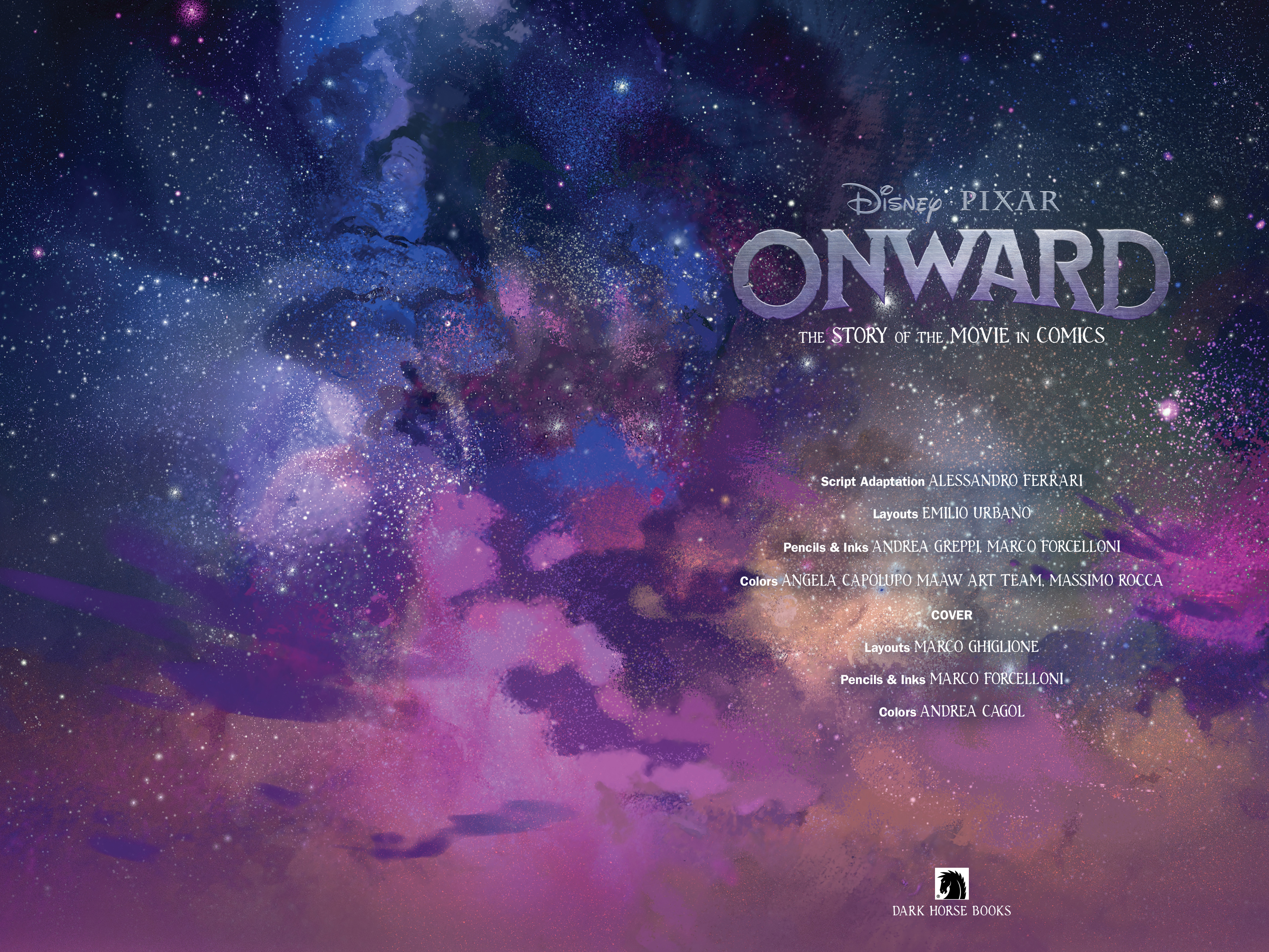 Read online Onward: The Story of the Movie in Comics comic -  Issue # TPB - 4
