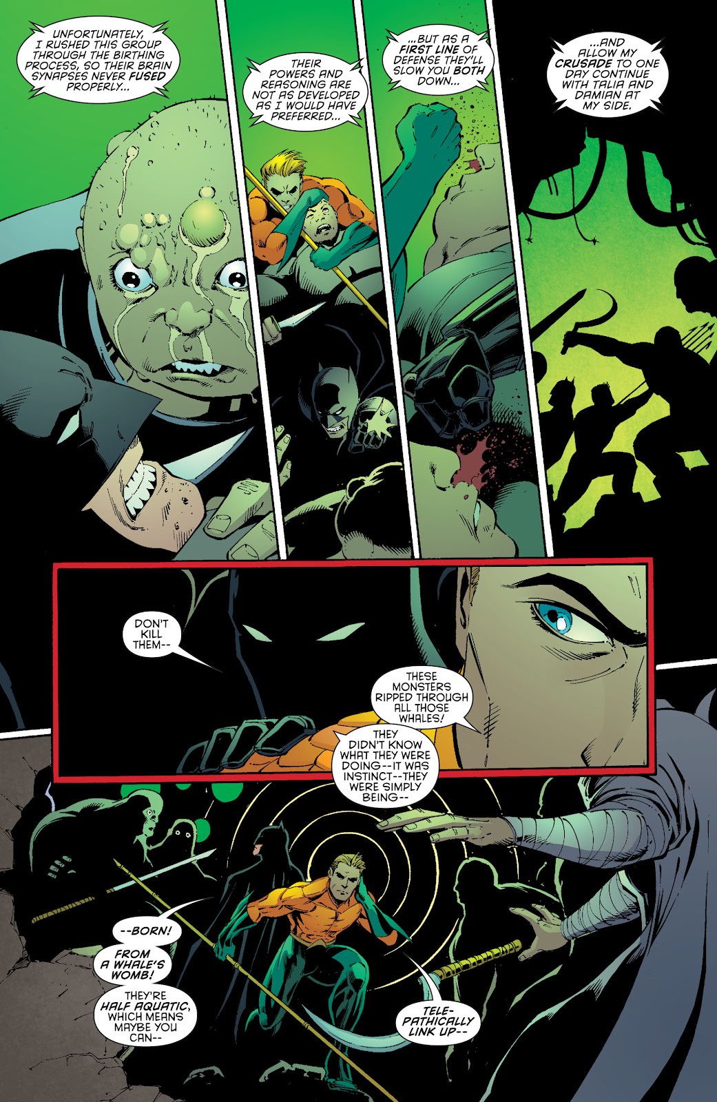 Batman and Robin (2011) issue 29 - Batman and Aquaman - Page 13