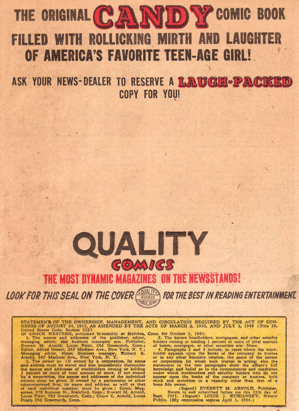 Read online Crack Western comic -  Issue #77 - 26