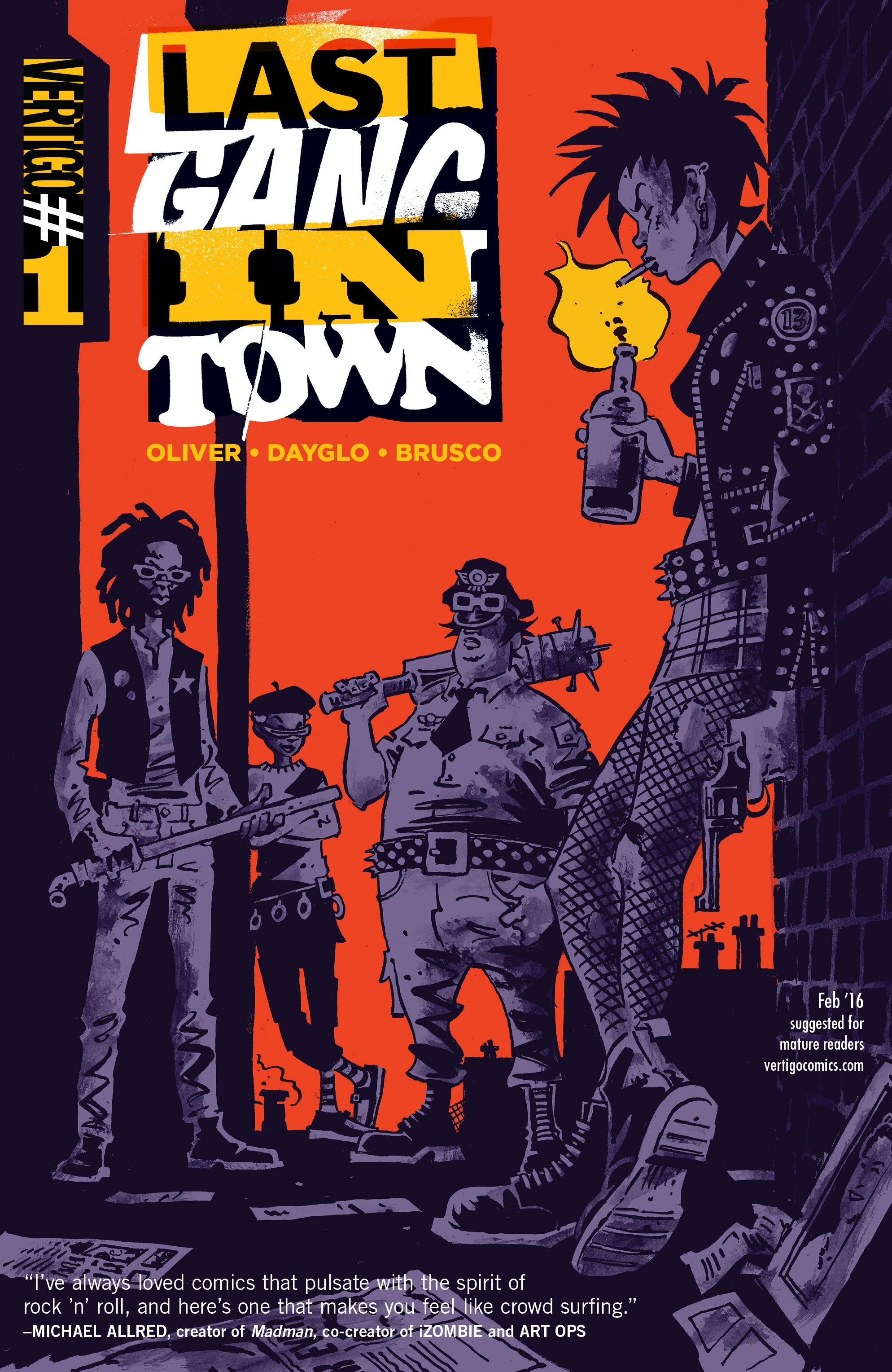 Read online Last Gang In Town comic -  Issue #1 - 1