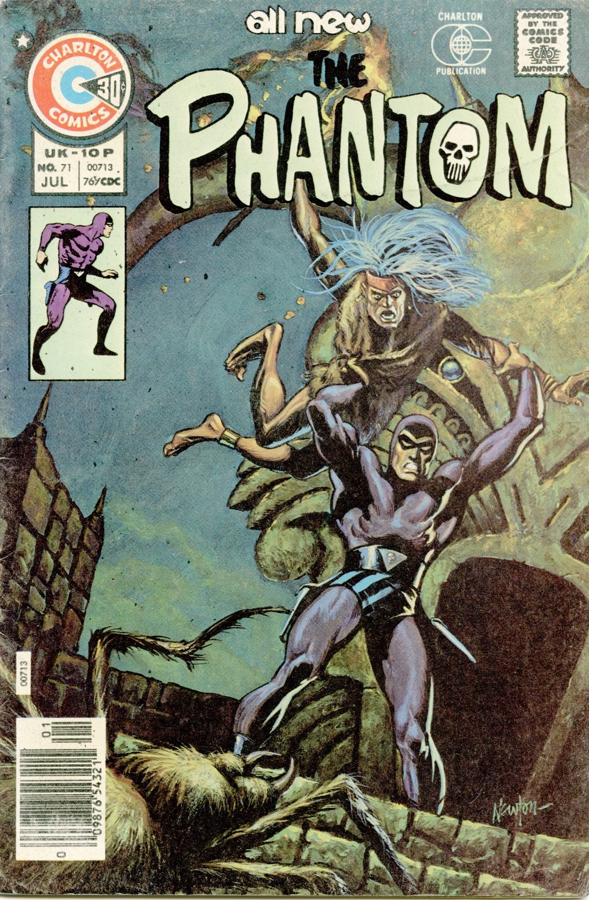 Read online The Phantom (1969) comic -  Issue #71 - 1